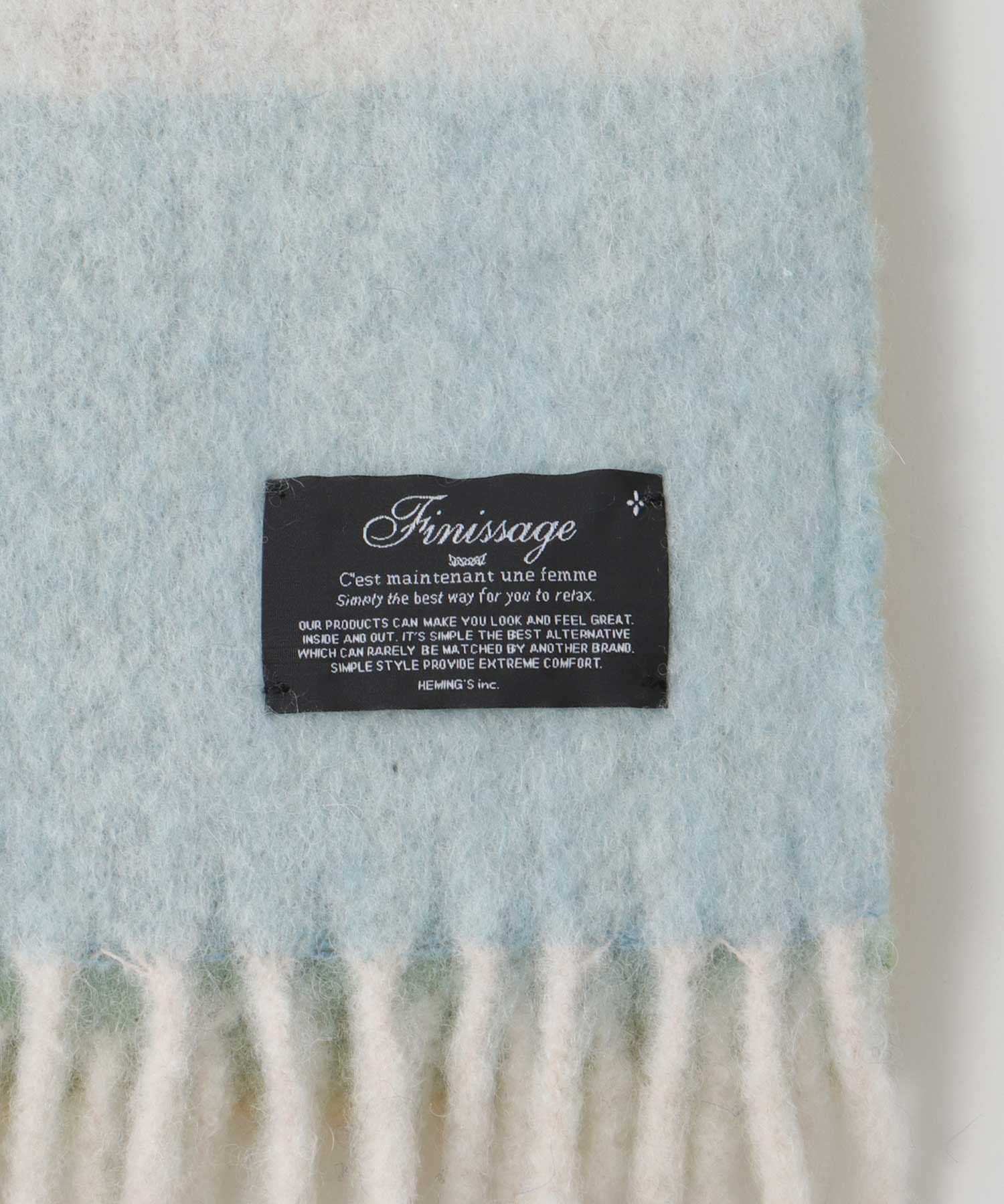 マルチカラーブークレマフラー