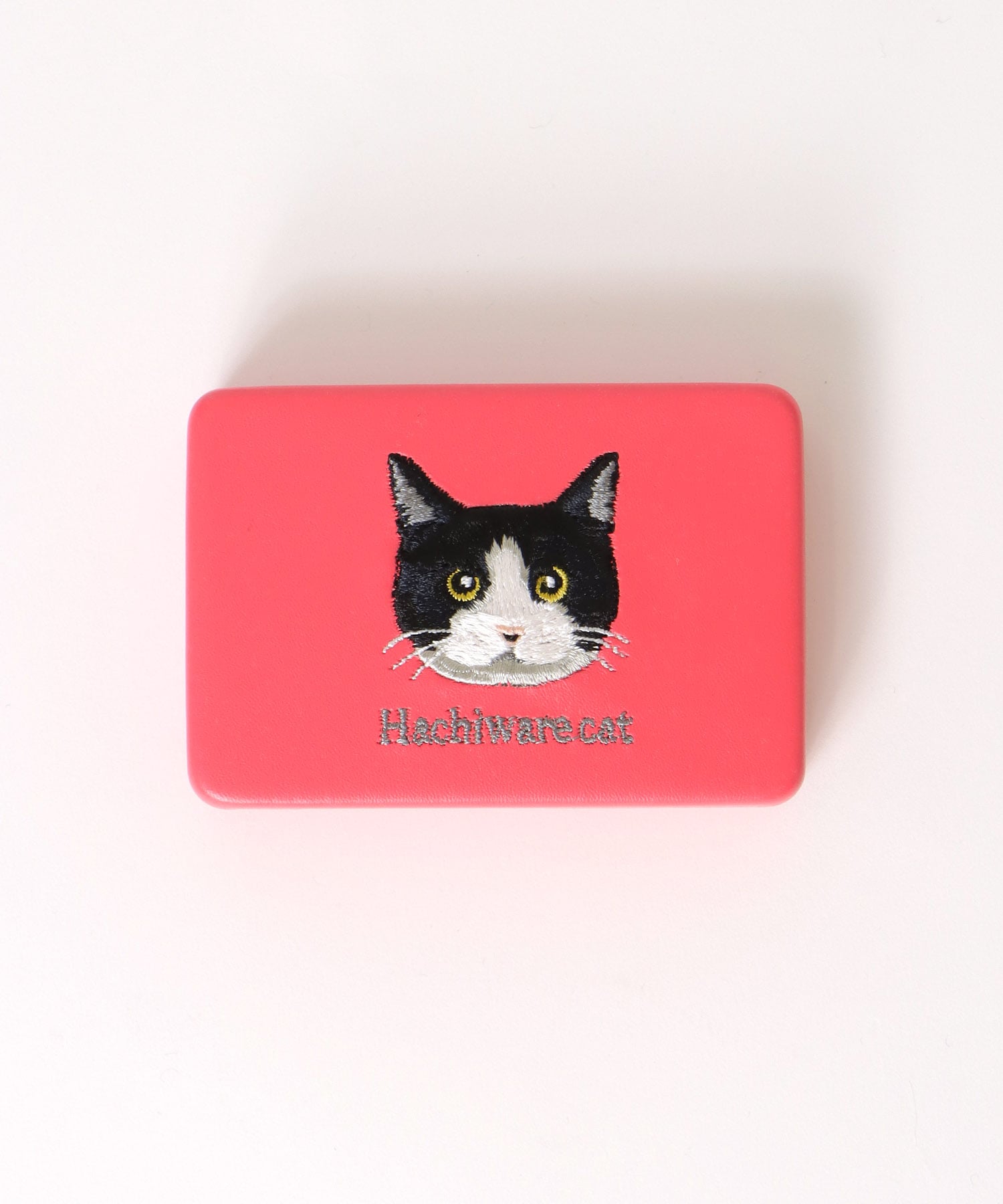 キャリング刺繍コンパクトミラーケース