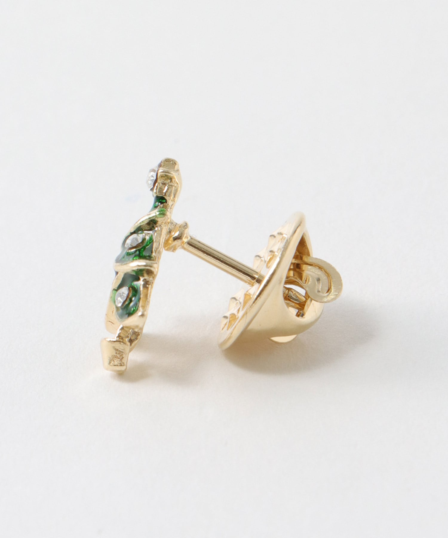 クリスマスツリーミニタックピンブローチ