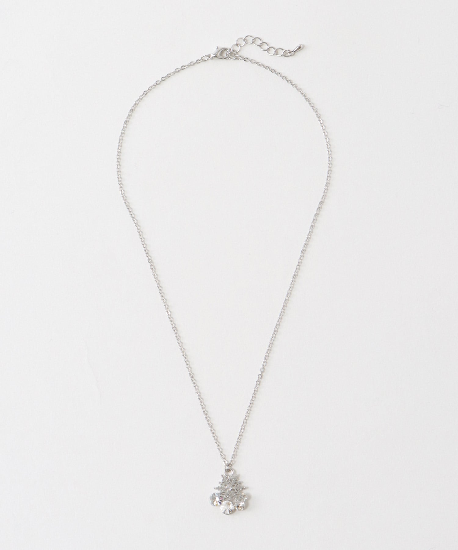 スノーフレークネックレス