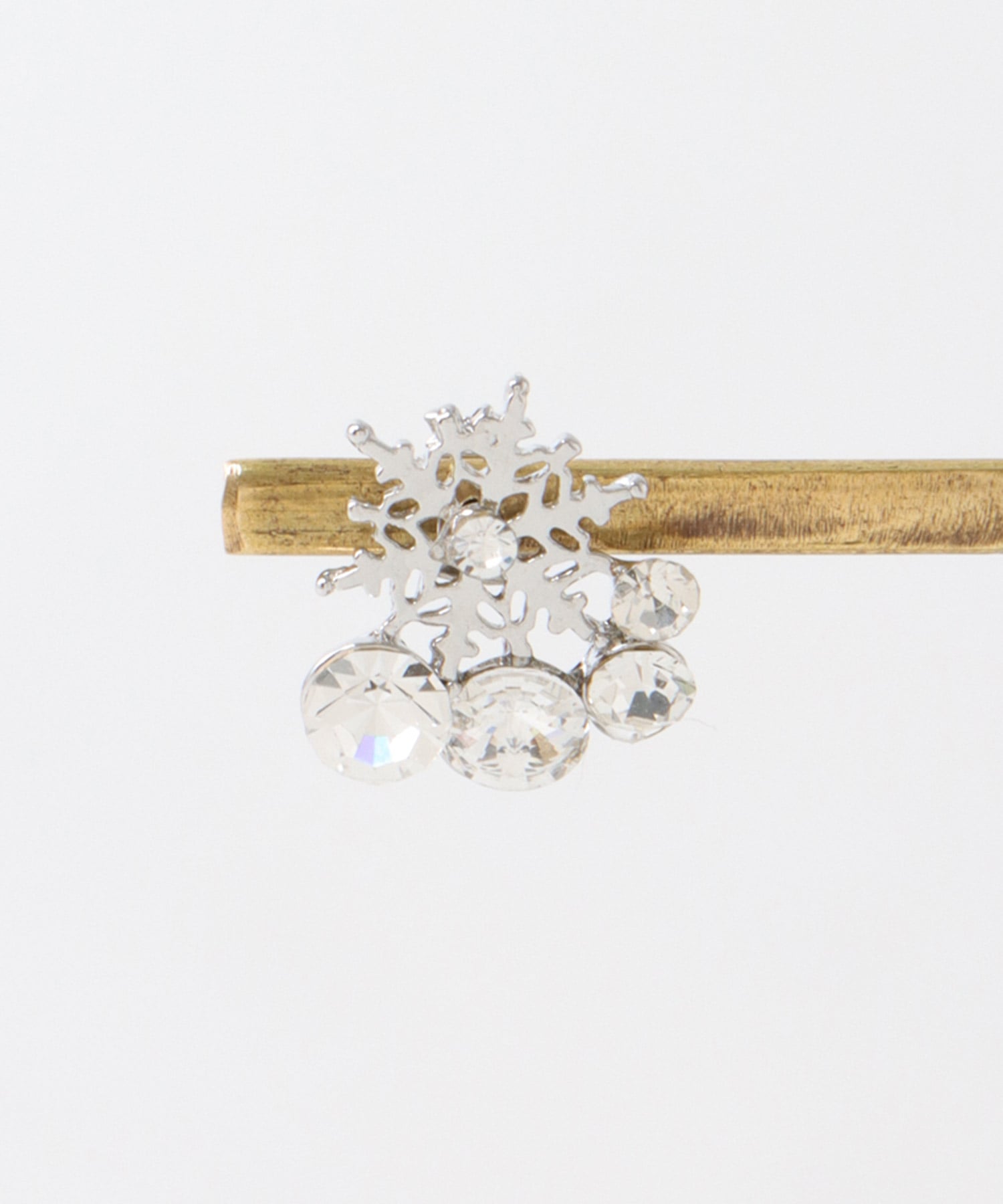 スノーフレーククリスマスカラーピアス