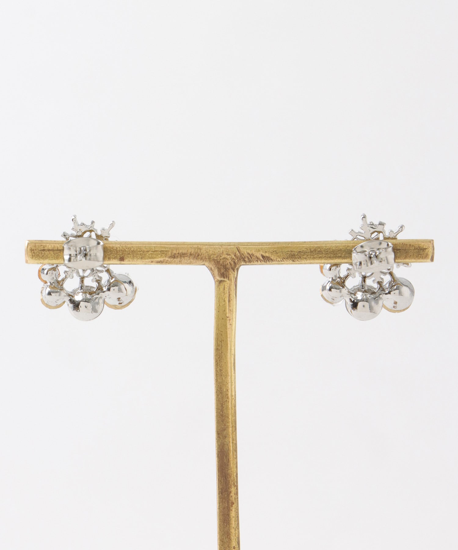 スノーフレーククリスマスカラーピアス