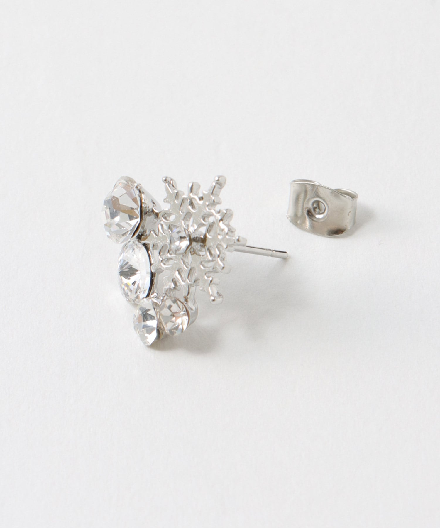 スノーフレーククリスマスカラーピアス