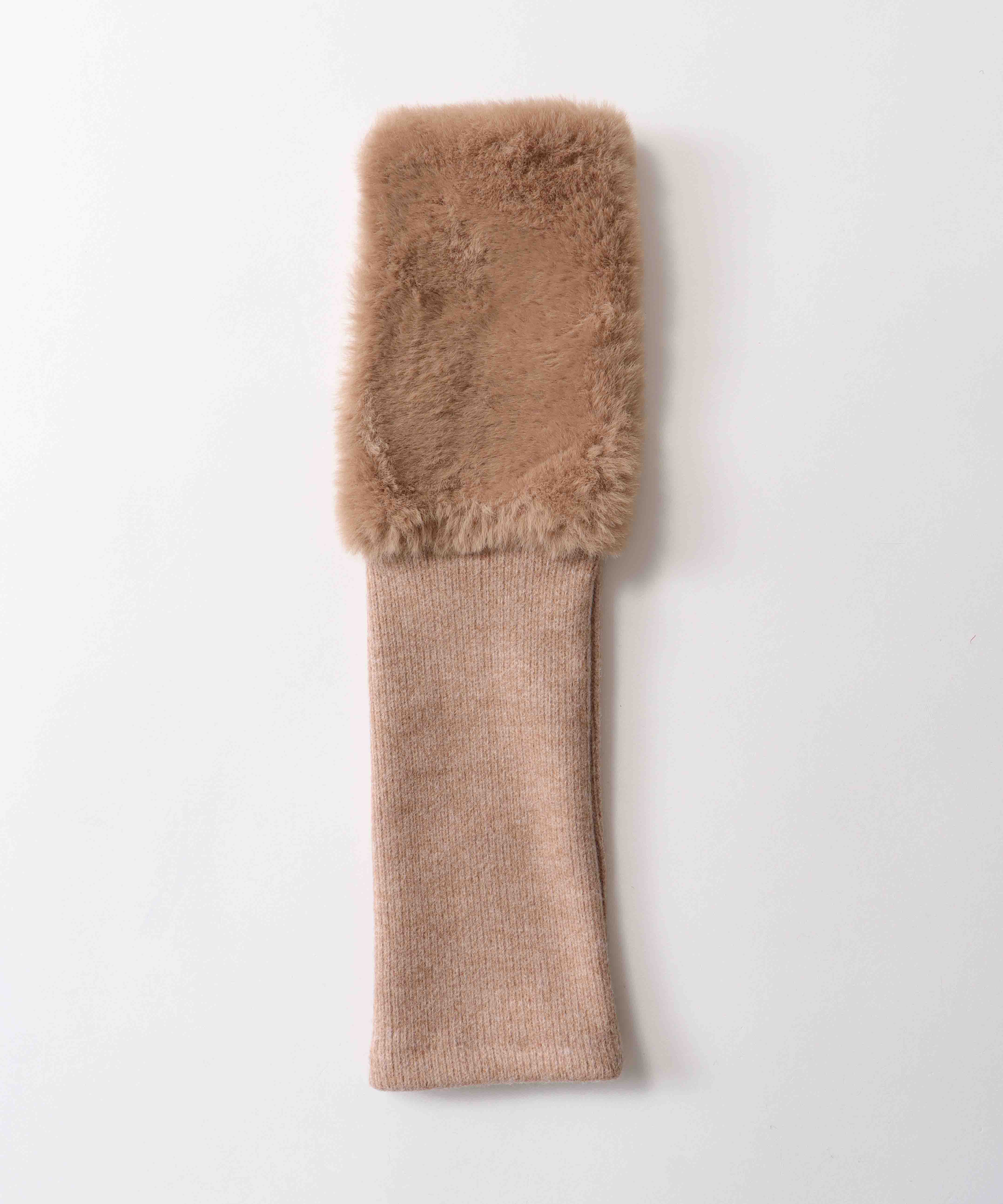 ファー×ロングスリーブグローブ