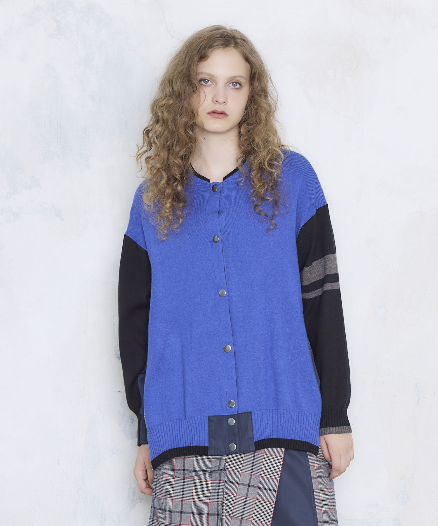 【MARECHAL TERRE】ニットブルゾンカーディガン