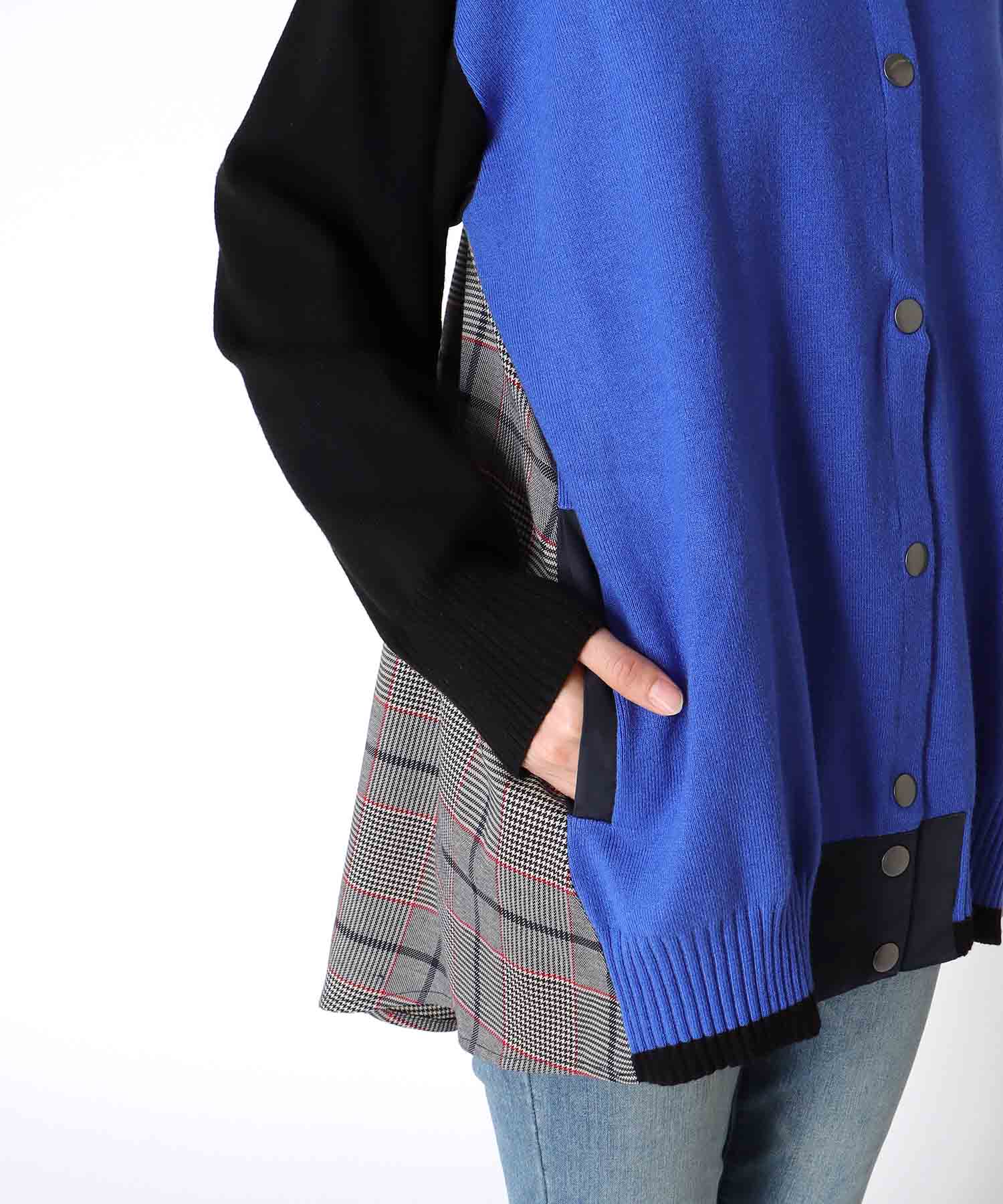 【MARECHAL TERRE】ニットブルゾンカーディガン