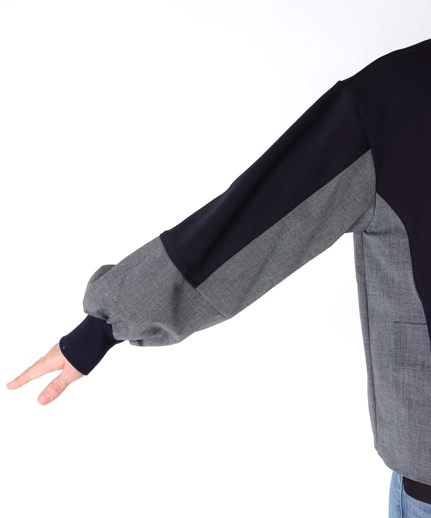 【MARECHAL TERRE】ジャケットレイヤード風トップス
