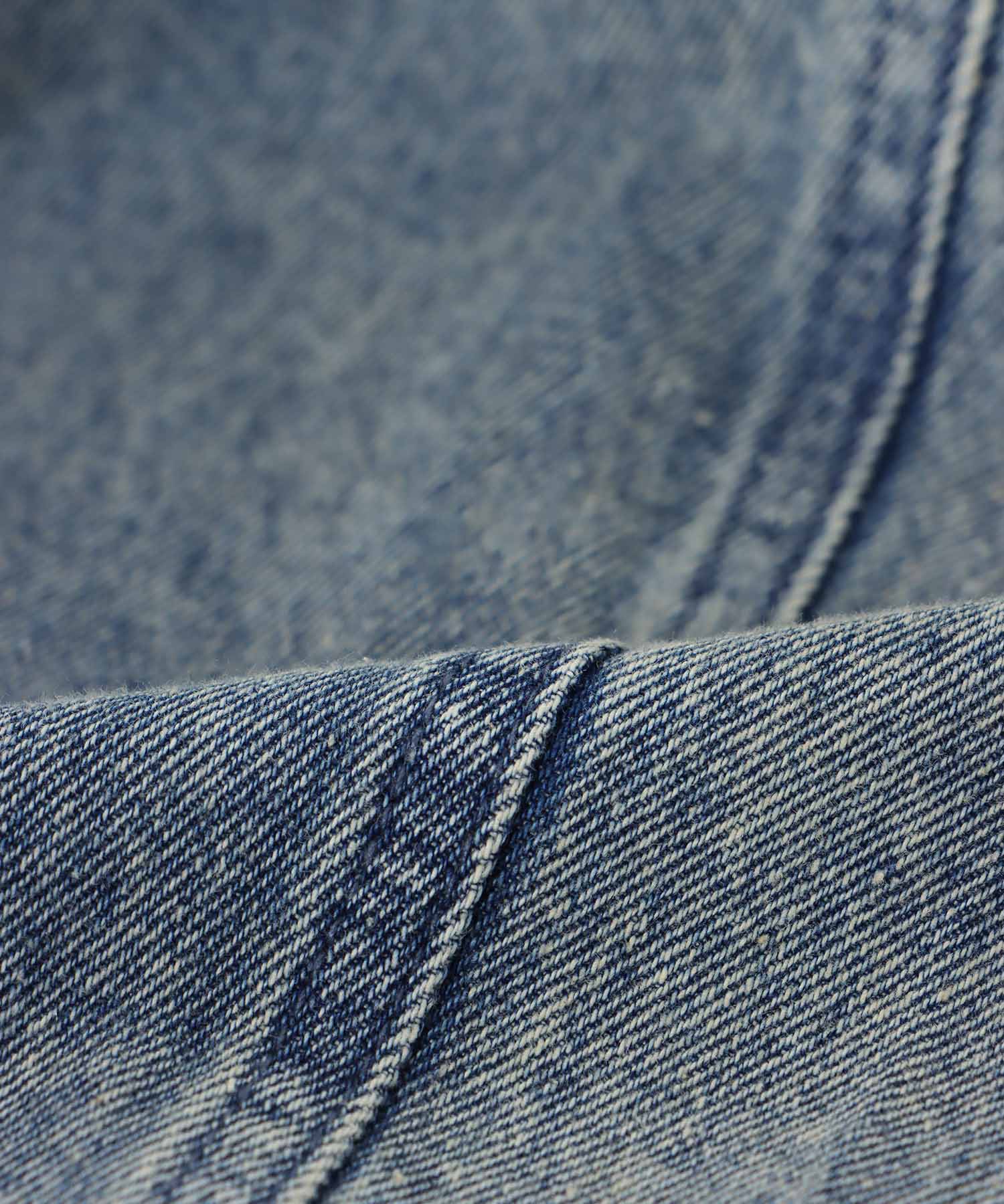 【MARECHAL TERRE】タックデニムパンツ