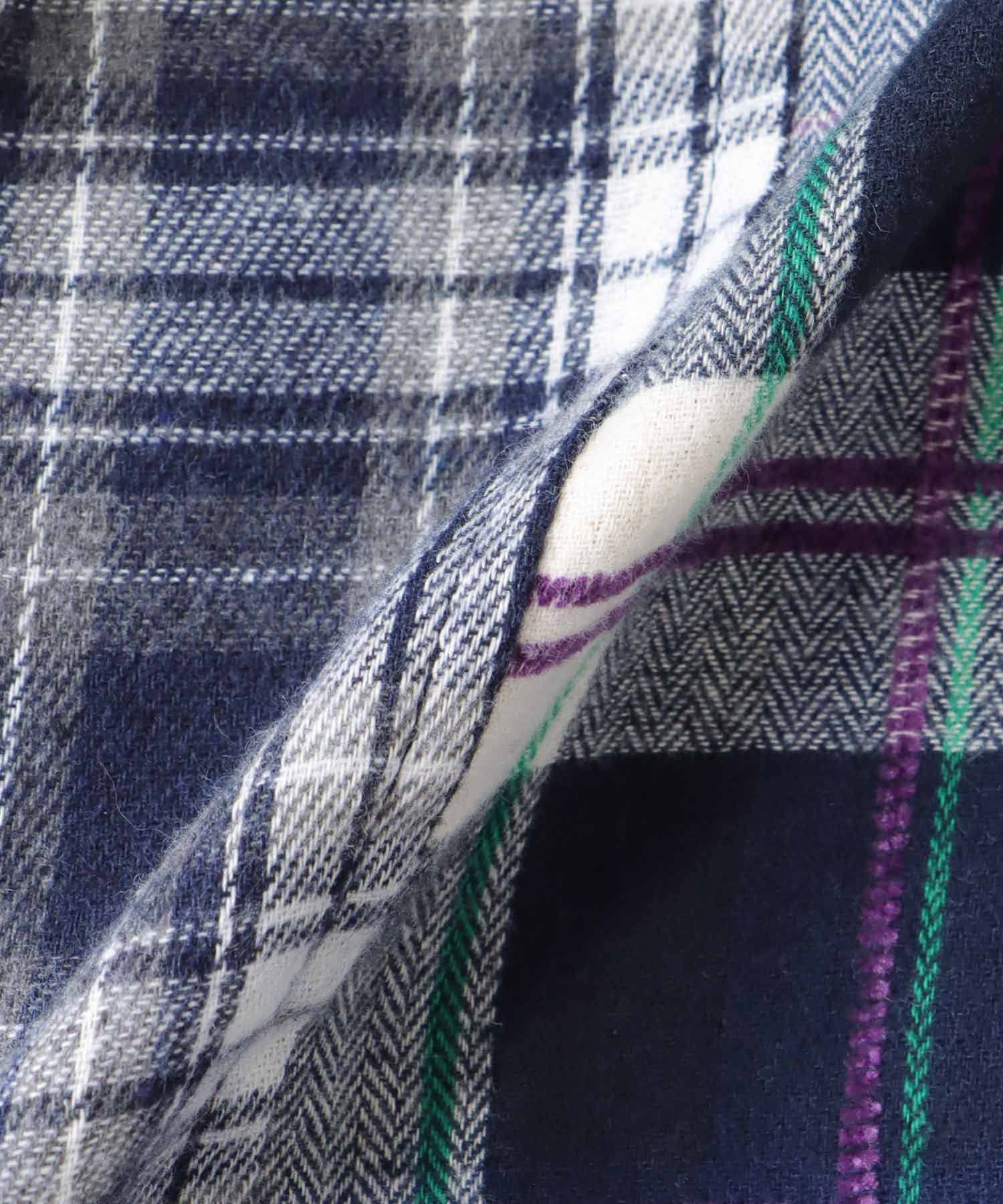 【MARECHAL TERRE】チェックロングシャツ