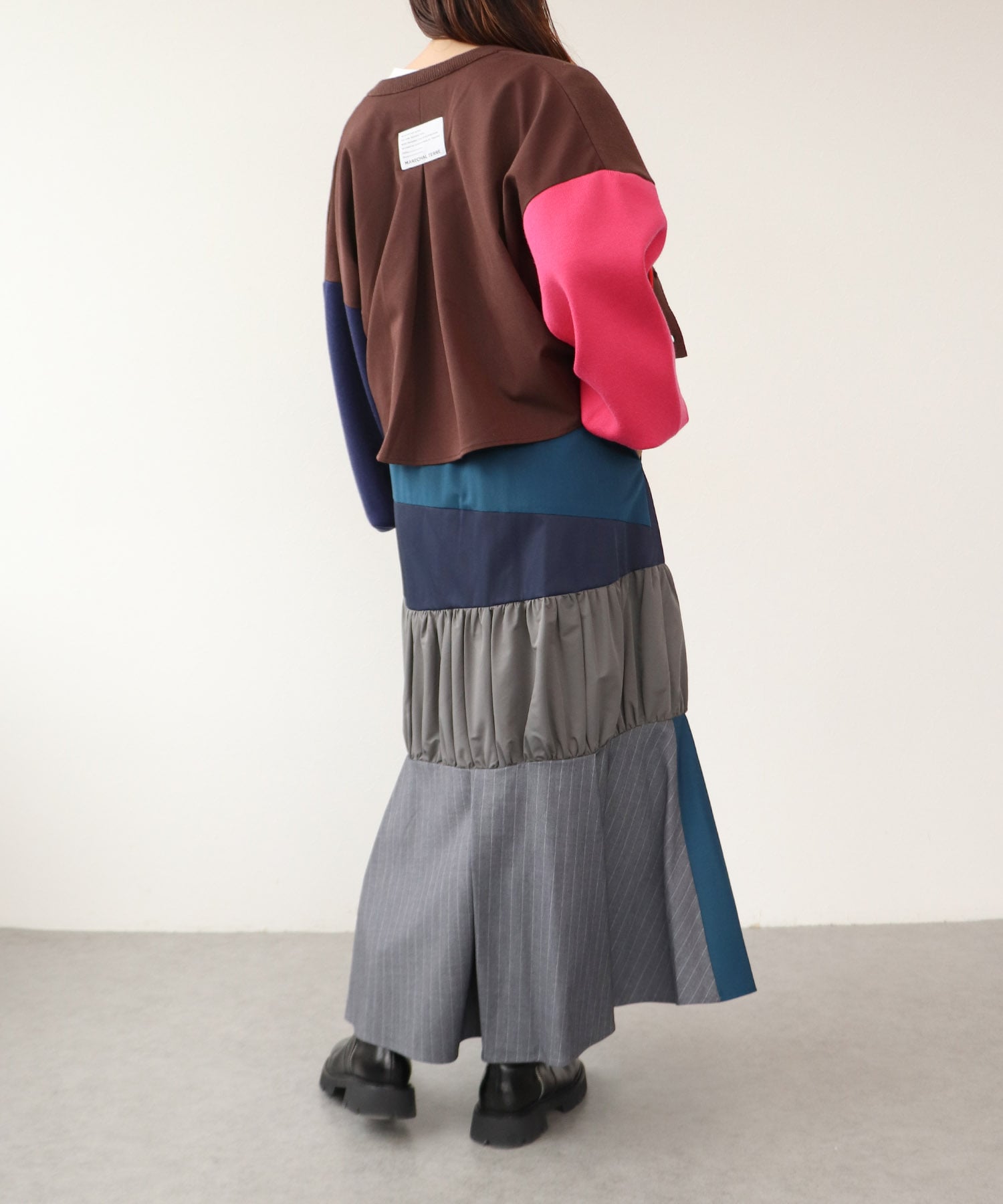 【MALCHAL TERRE】テキスタイルスカート