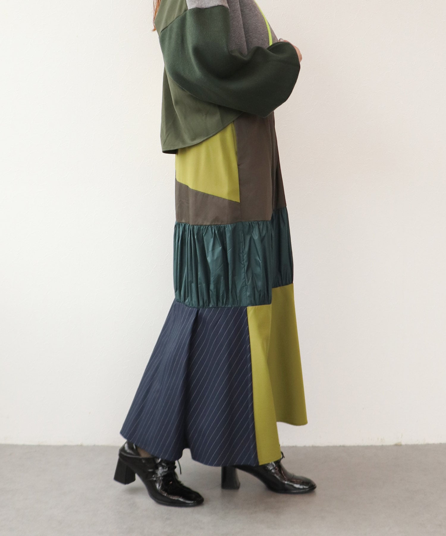 【MALCHAL TERRE】テキスタイルスカート