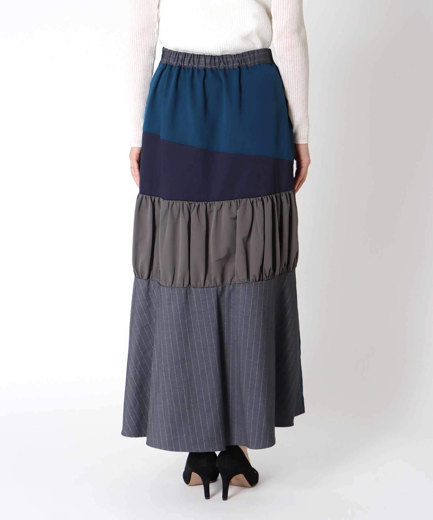 【MALCHAL TERRE】テキスタイルスカート