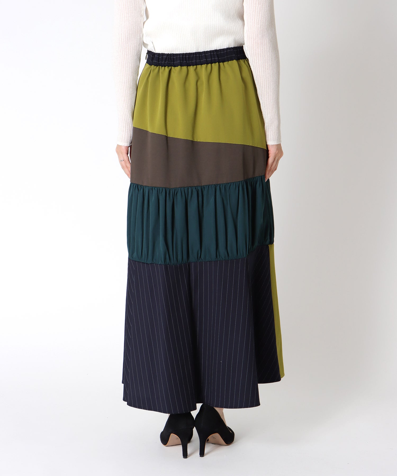 【MALCHAL TERRE】テキスタイルスカート