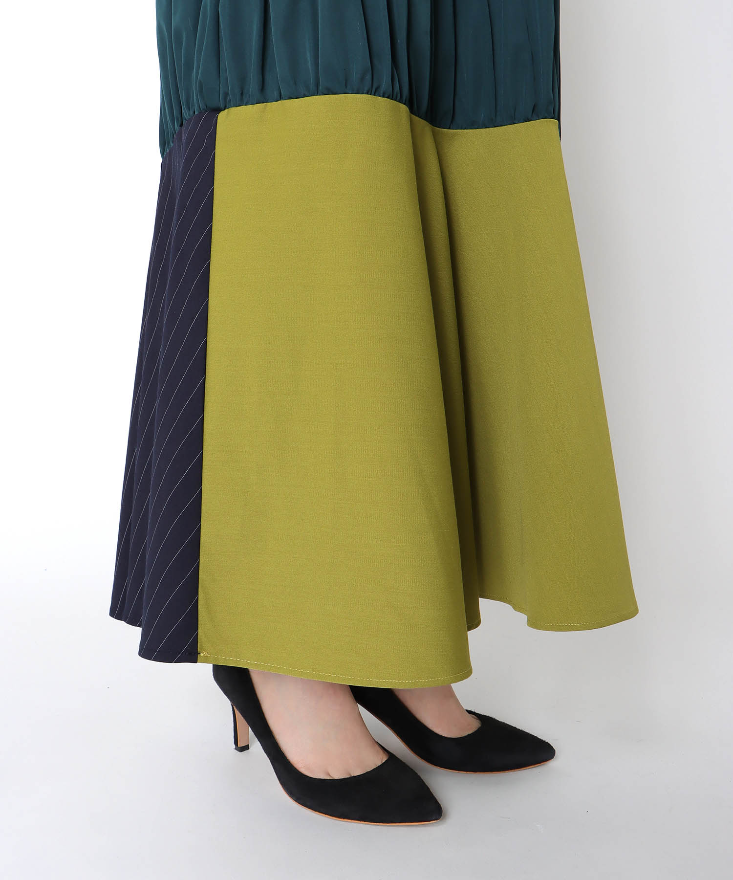 【MALCHAL TERRE】テキスタイルスカート