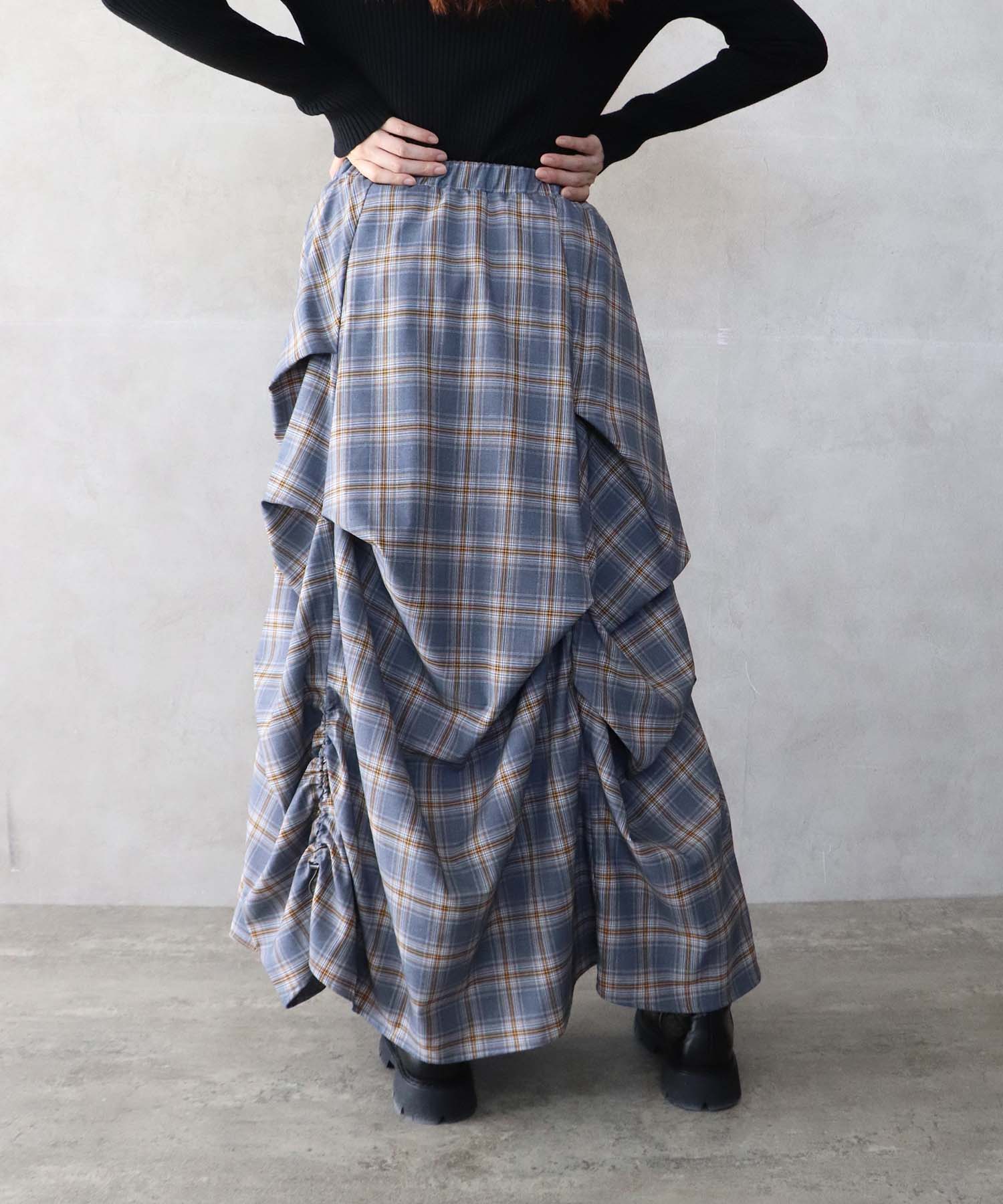 【MALCHAL TERRE】ドロストデザインスカート