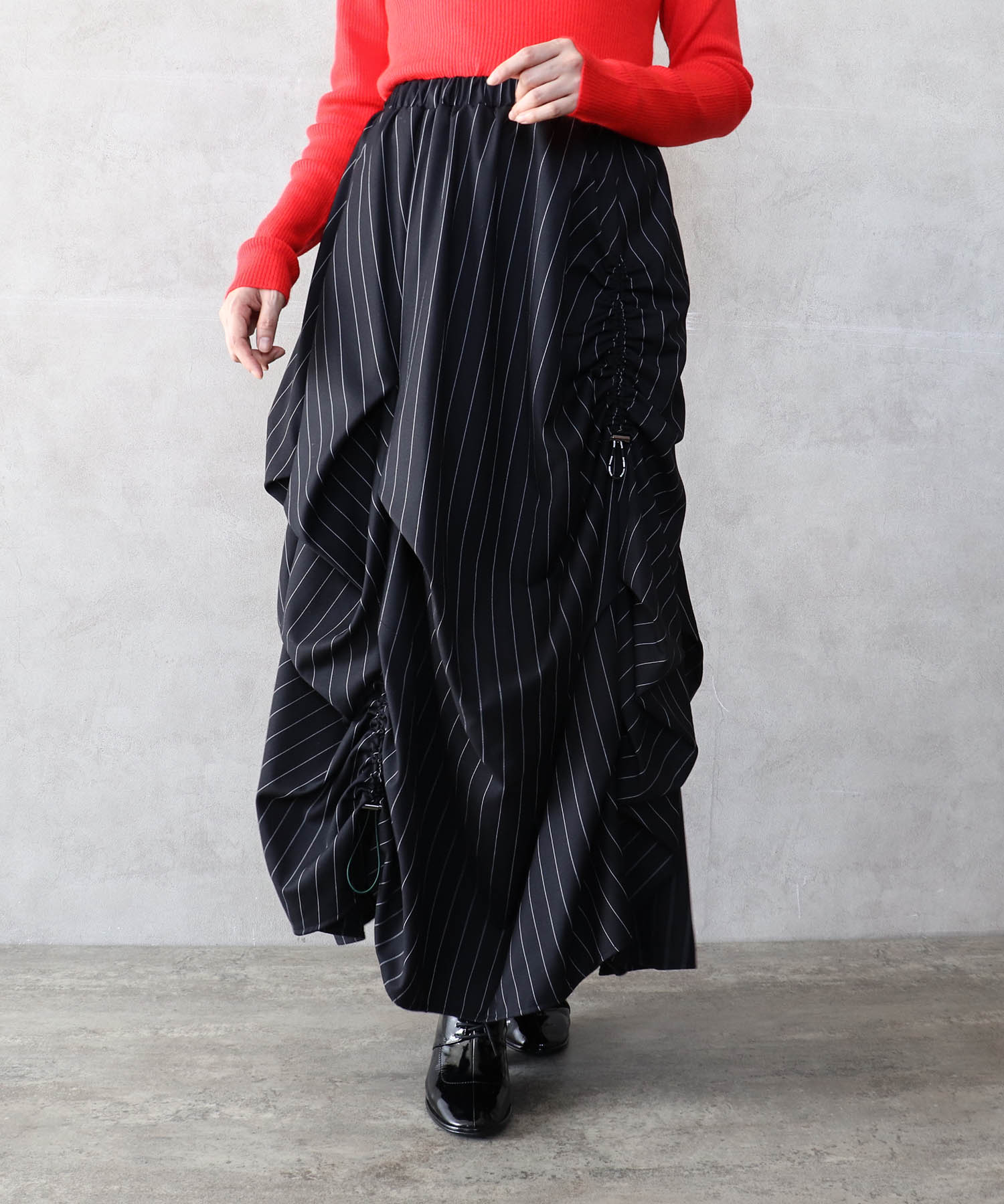 【MALCHAL TERRE】ドロストデザインスカート