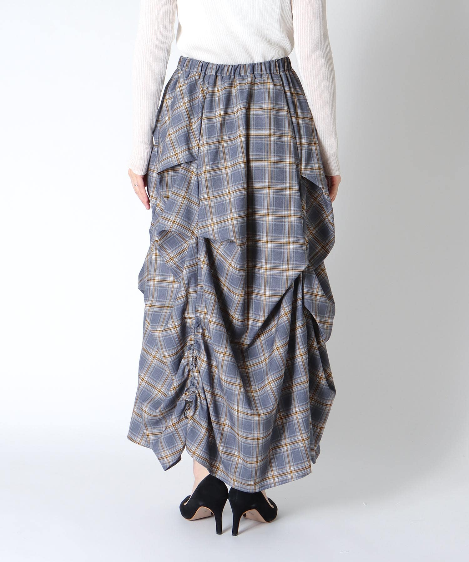 【MALCHAL TERRE】ドロストデザインスカート