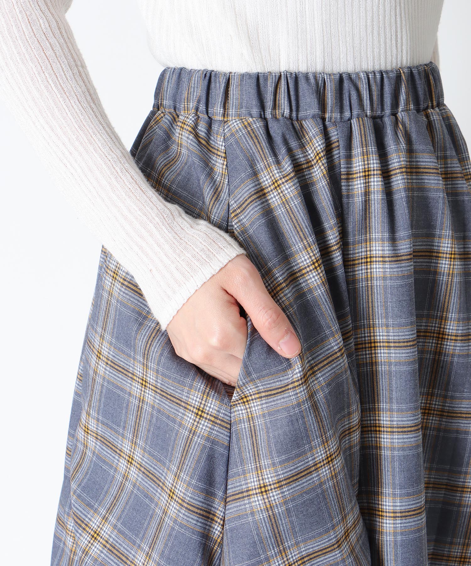 【MALCHAL TERRE】ドロストデザインスカート