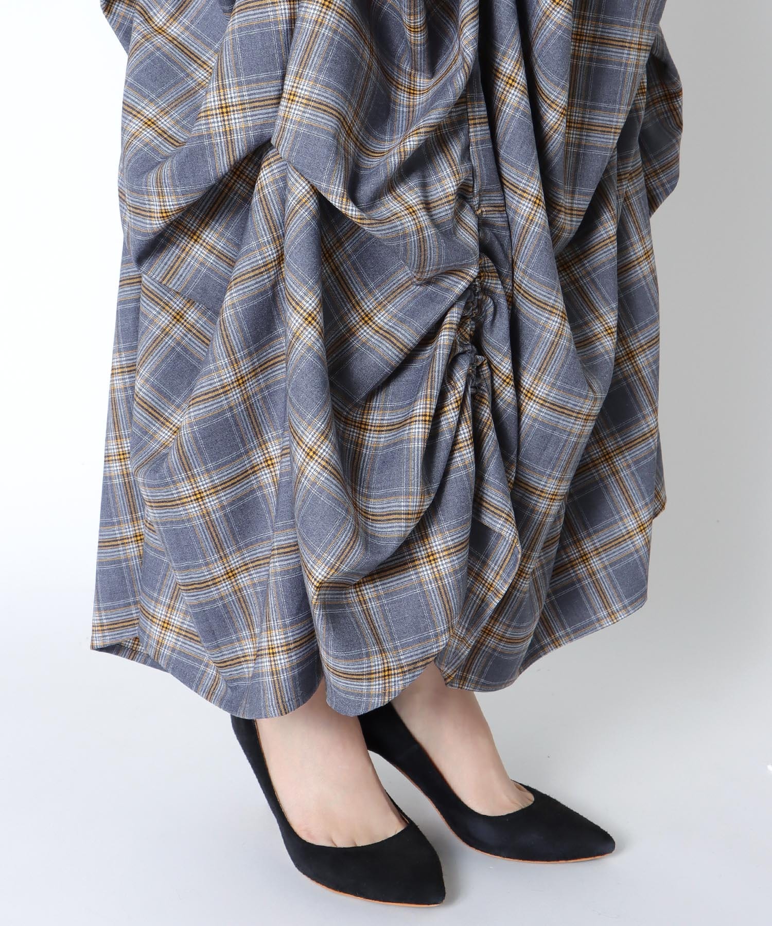 【MALCHAL TERRE】ドロストデザインスカート