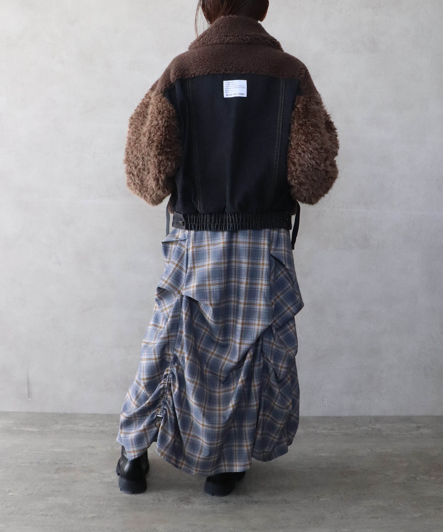 【WEB先行販売】MARECHAL TERRE ボアブルゾン