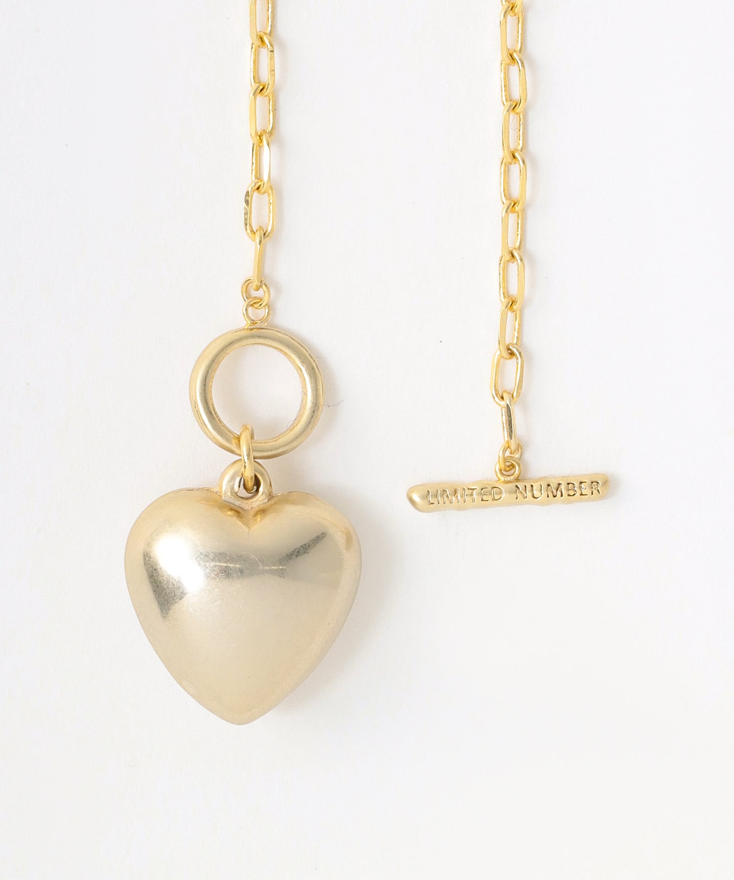 【LIMITED NUMBER】ハートマンテルネックレス