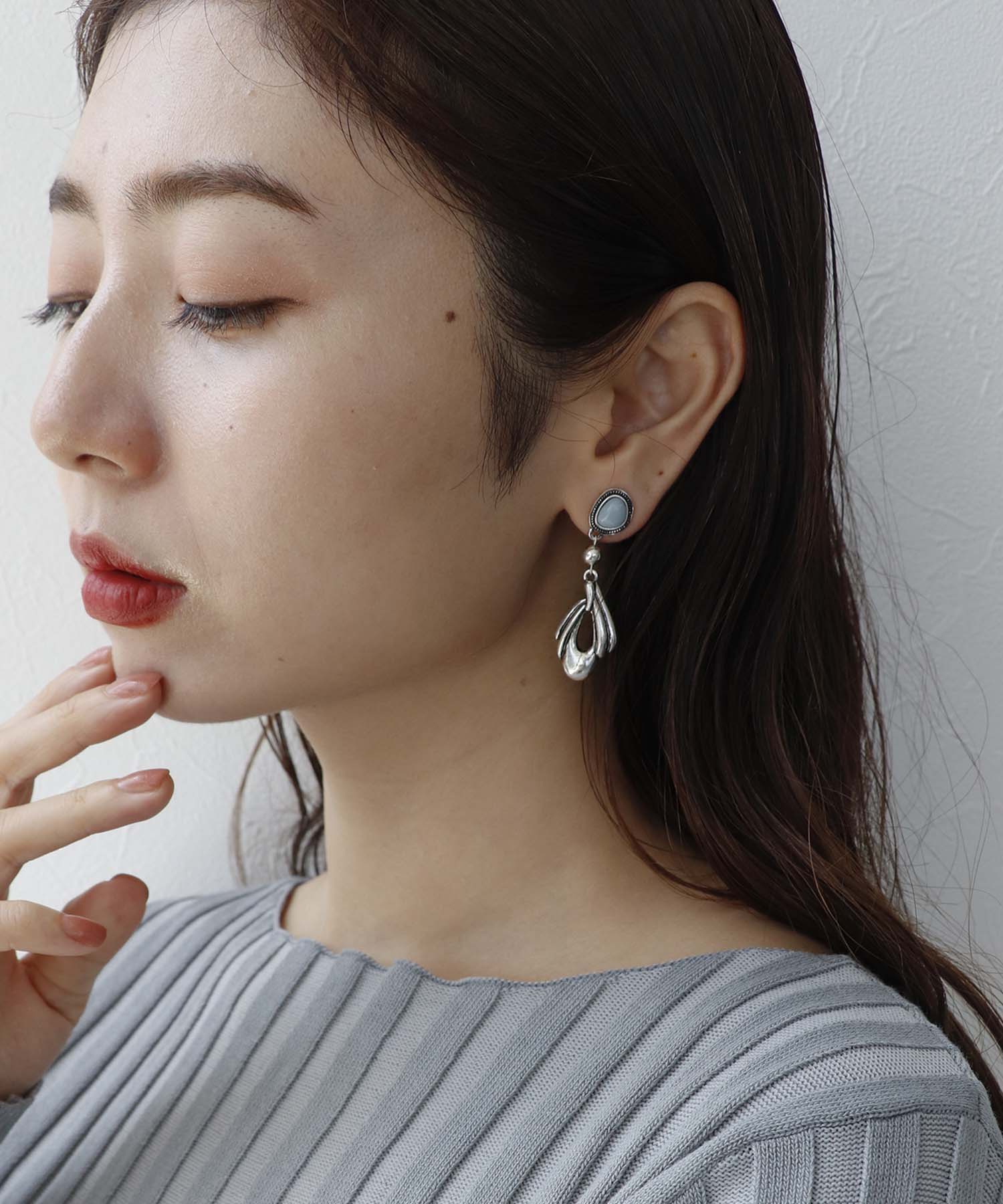 【LIMITED NUMBER】カラーストーンピアス