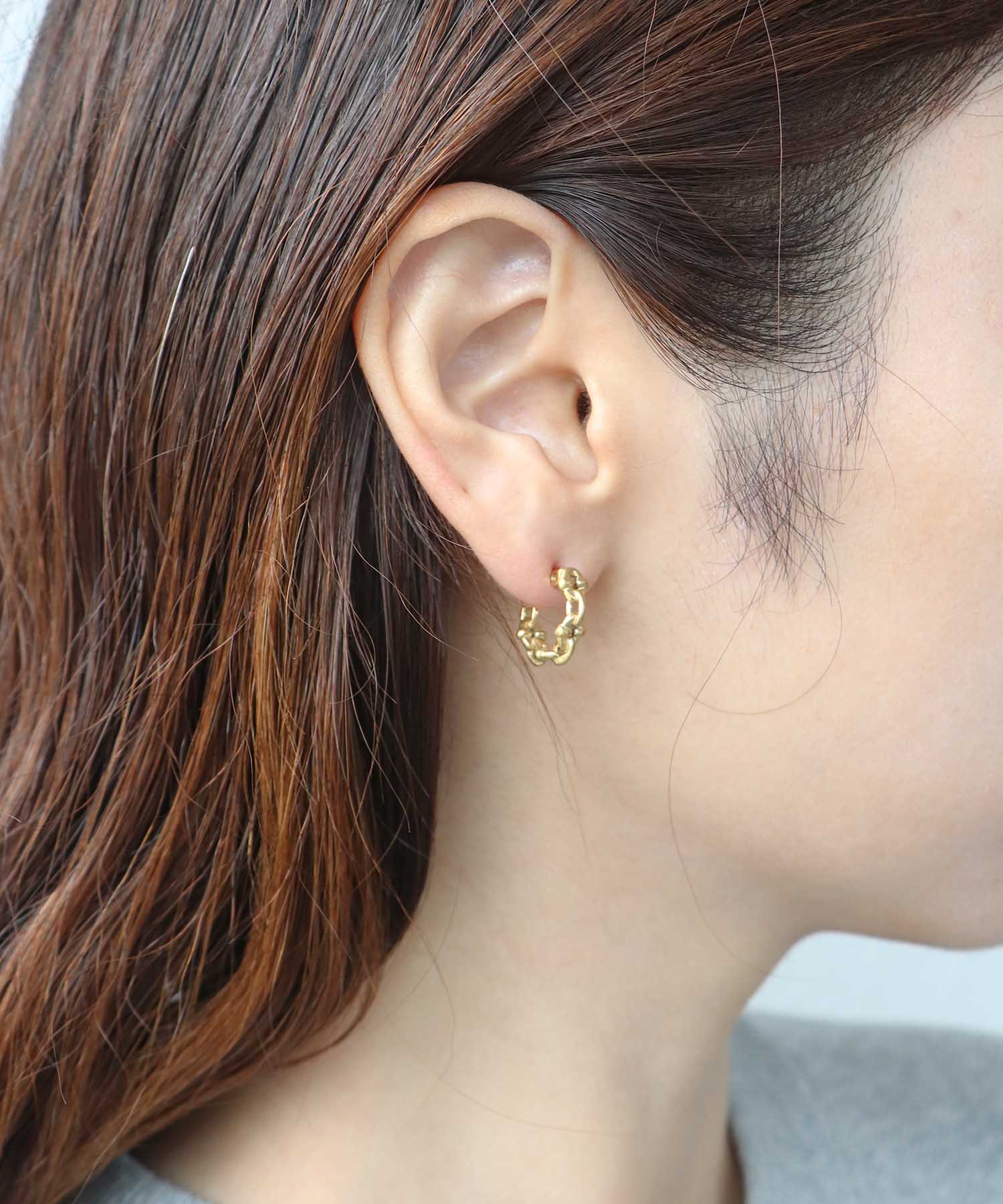 【LIMITED NUMBER】316Lステンレスチェーンワンタッチピアス