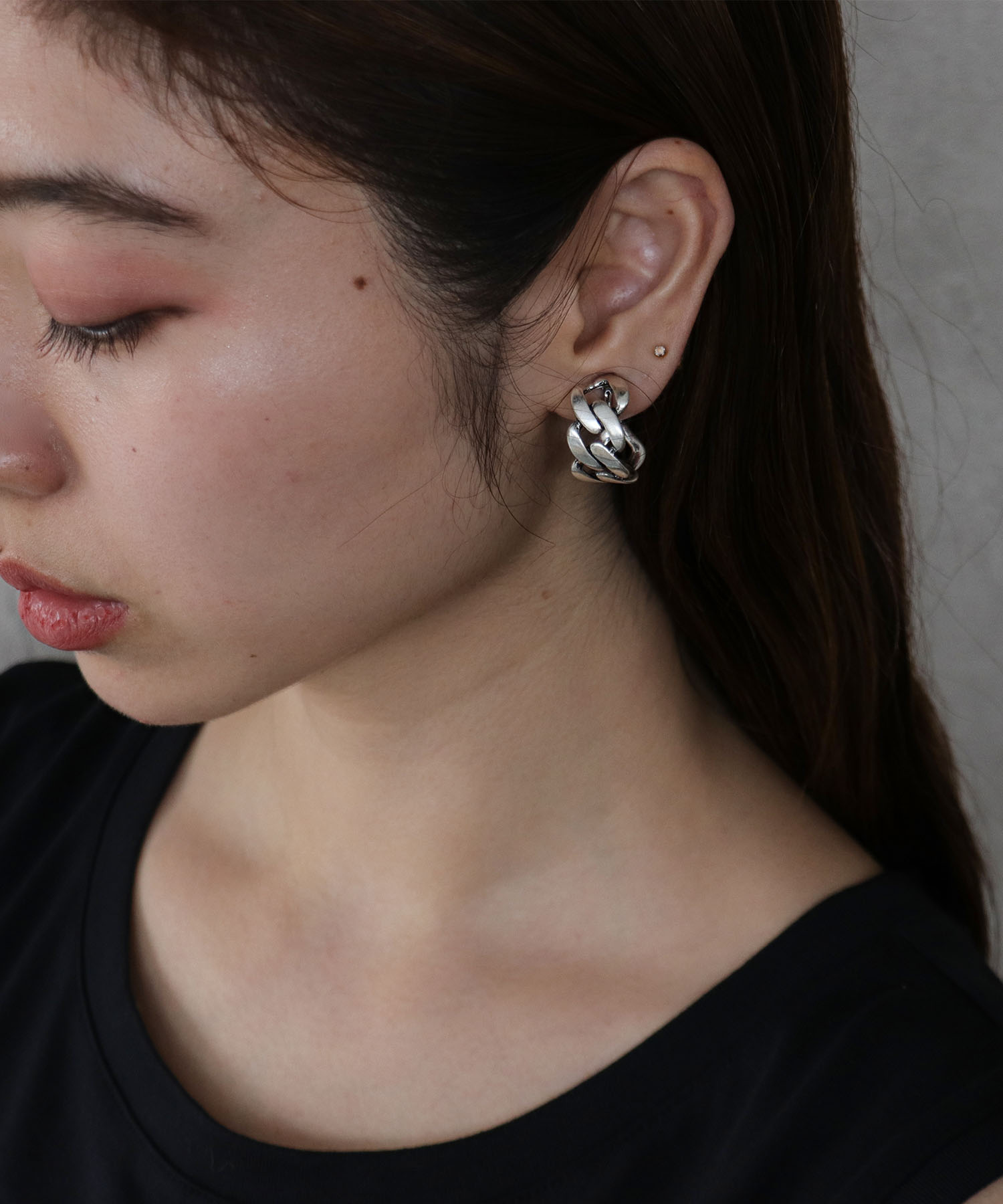 【LIMITED NUMBER】チェーンイヤリング