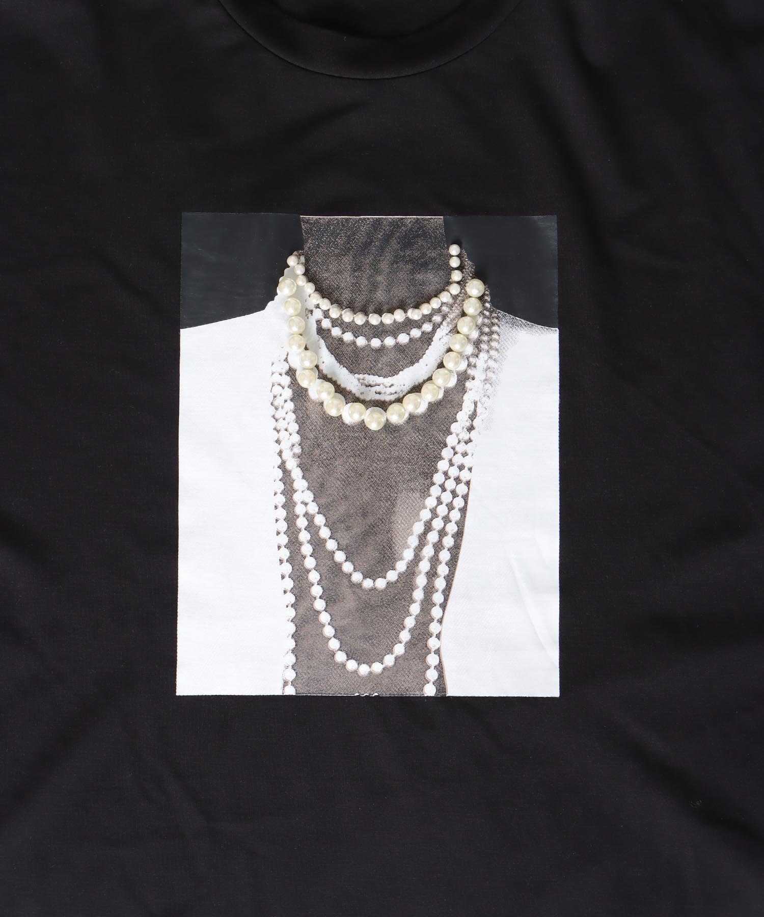 パールデザインフォトTシャツ