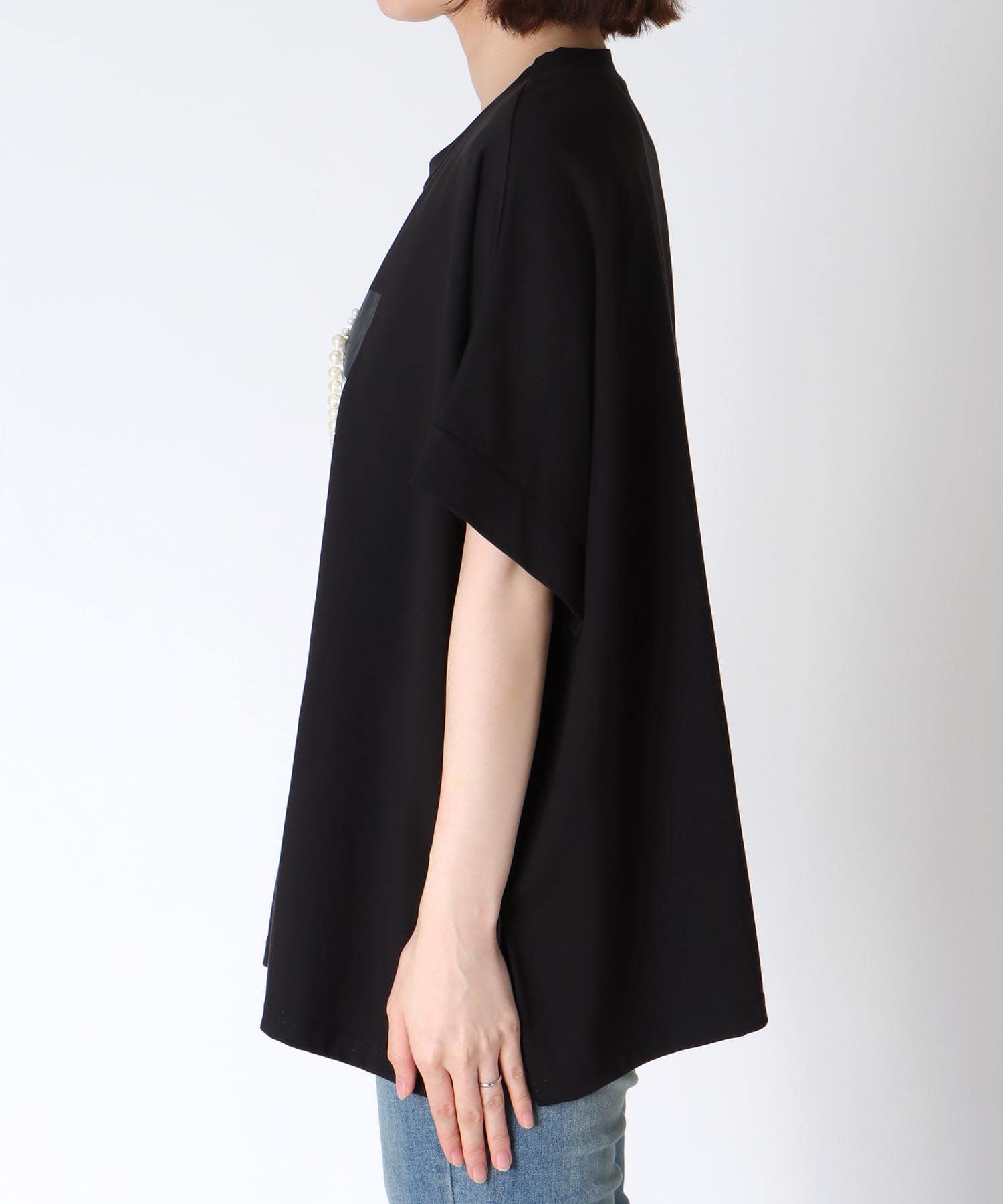 パールデザインフォトTシャツ