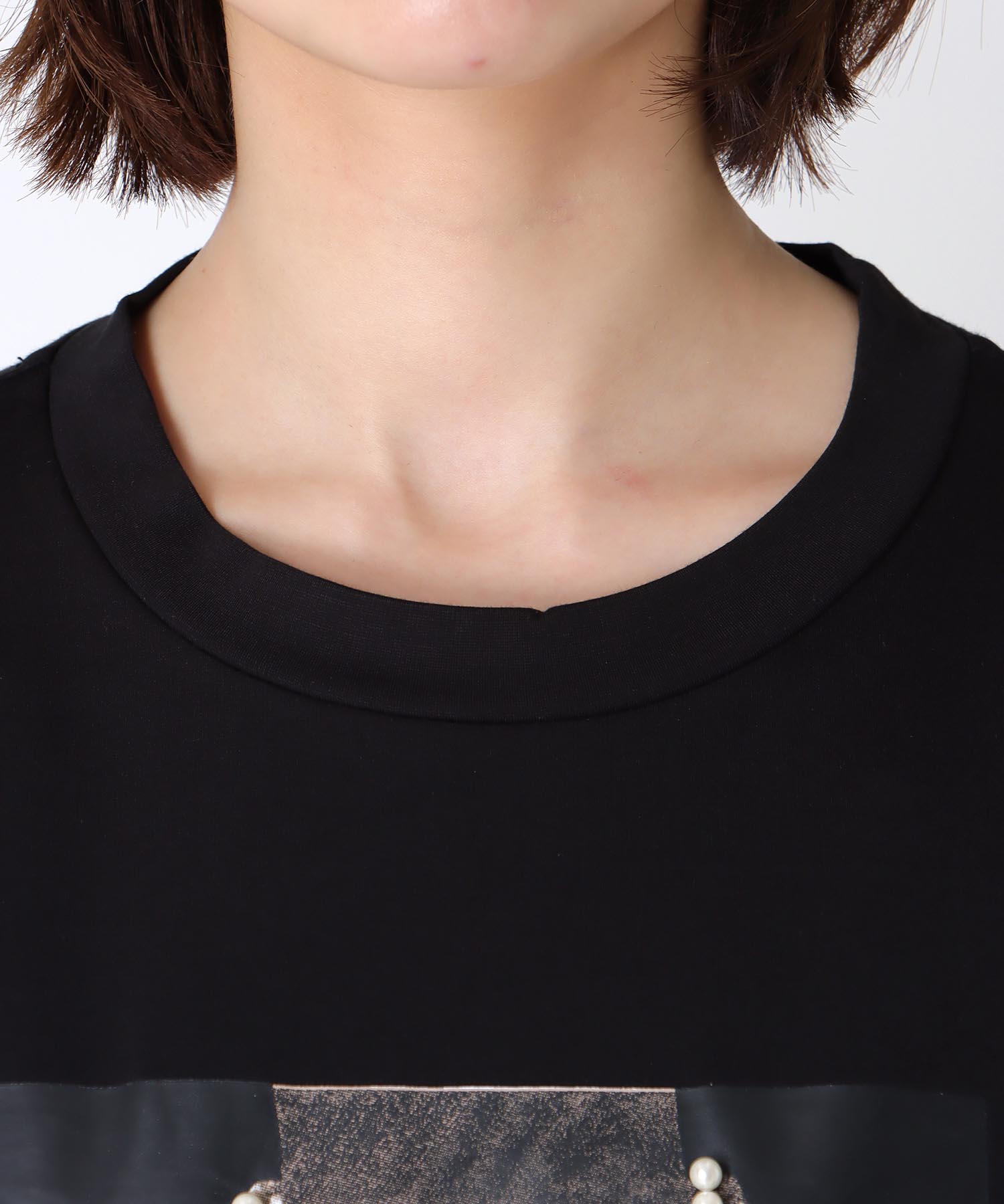 パールデザインフォトTシャツ
