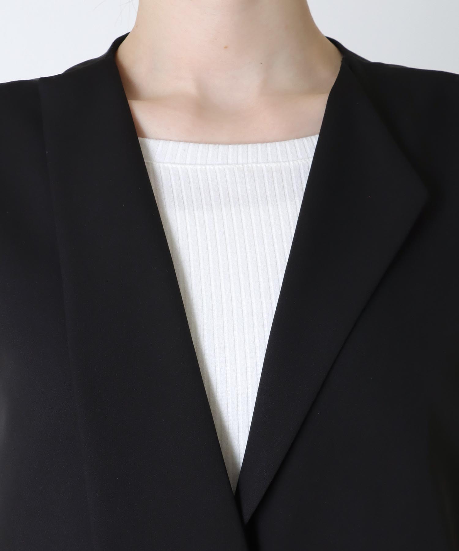 【WEB先行予約】アシメデザインロングジレ