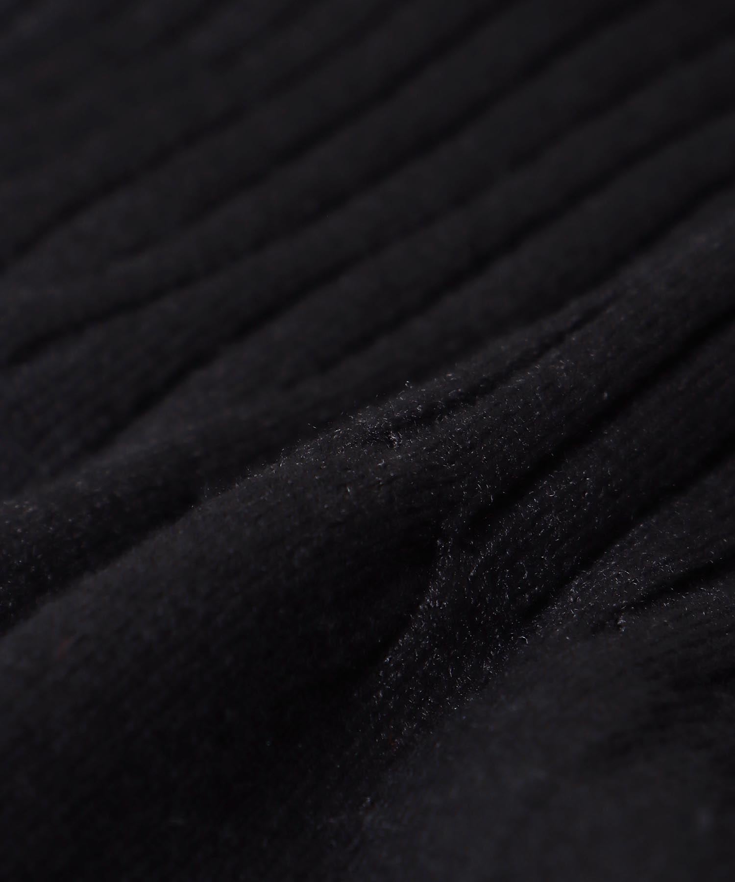 シャギーベストセットニットワンピース