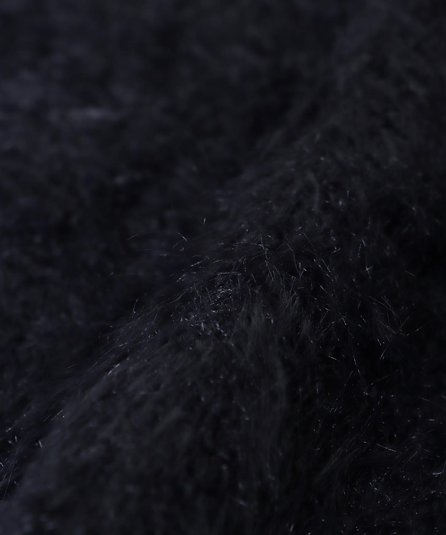 シャギーベストセットニットワンピース