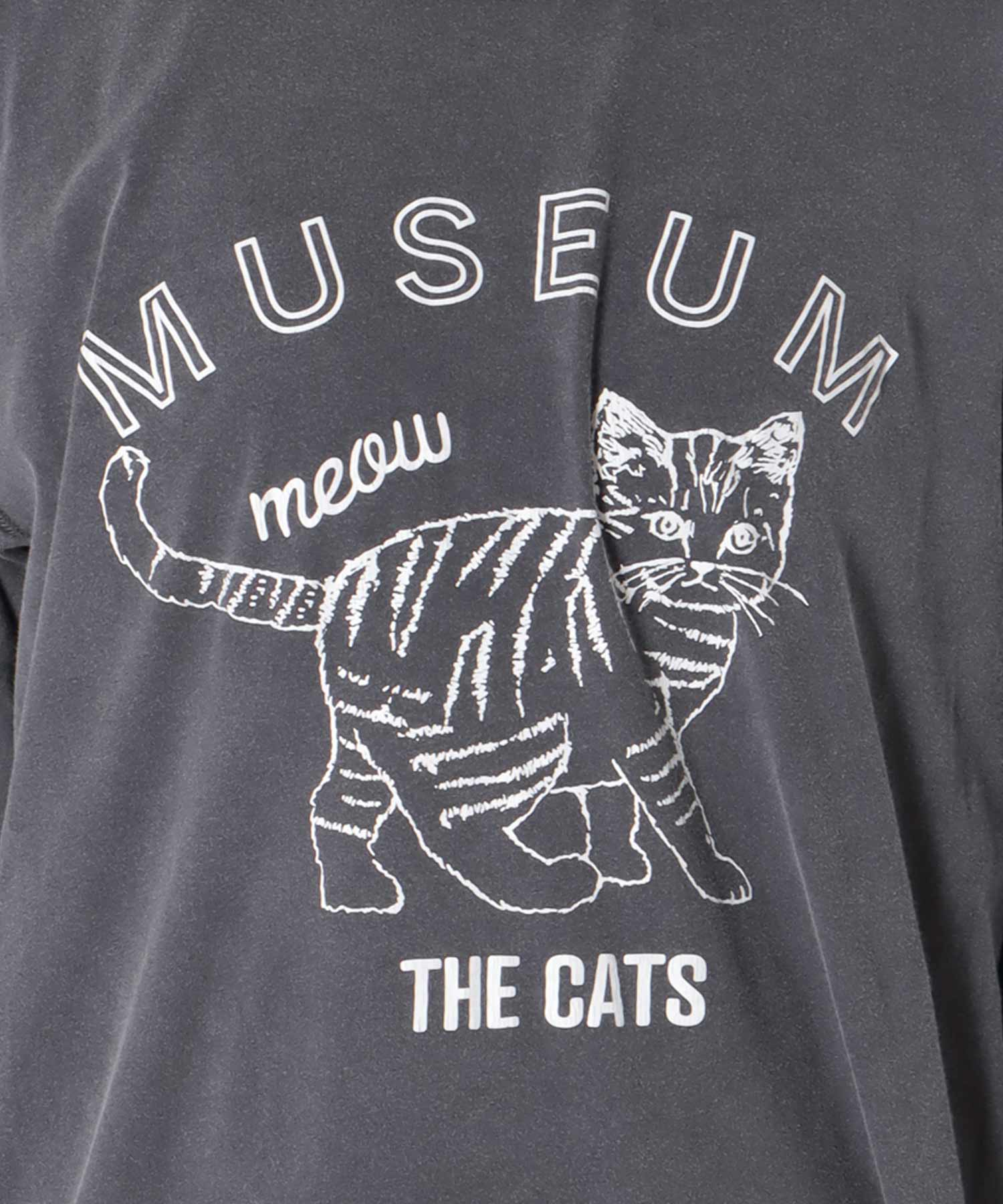 CATピグメントロングTシャツ
