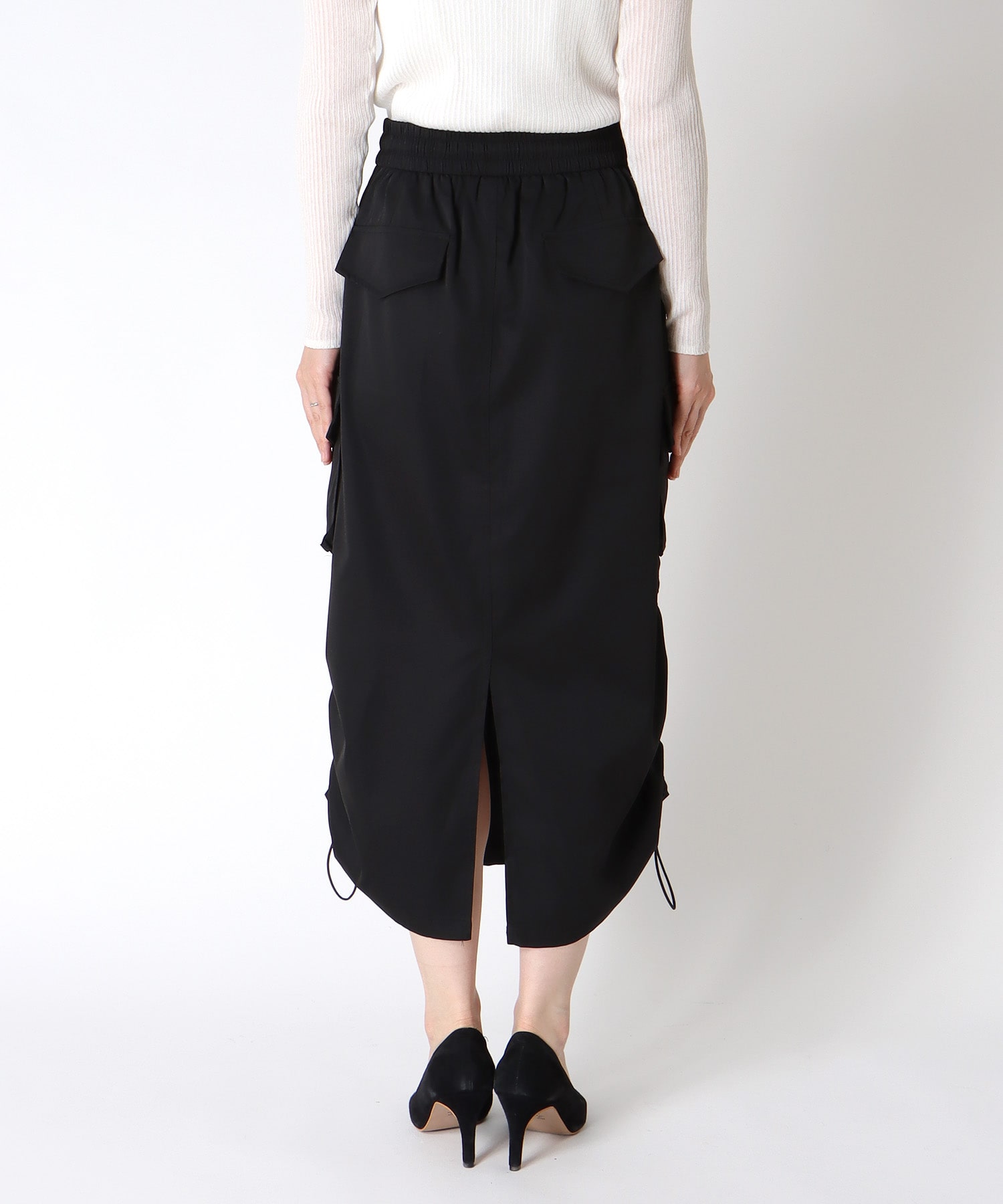 ポケット付ドロスト変形スカート | AND ON JIONE STORE（アンドオン