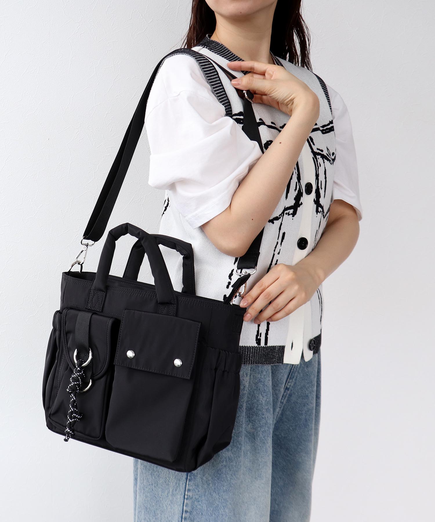 多収納２WAYトートバッグ