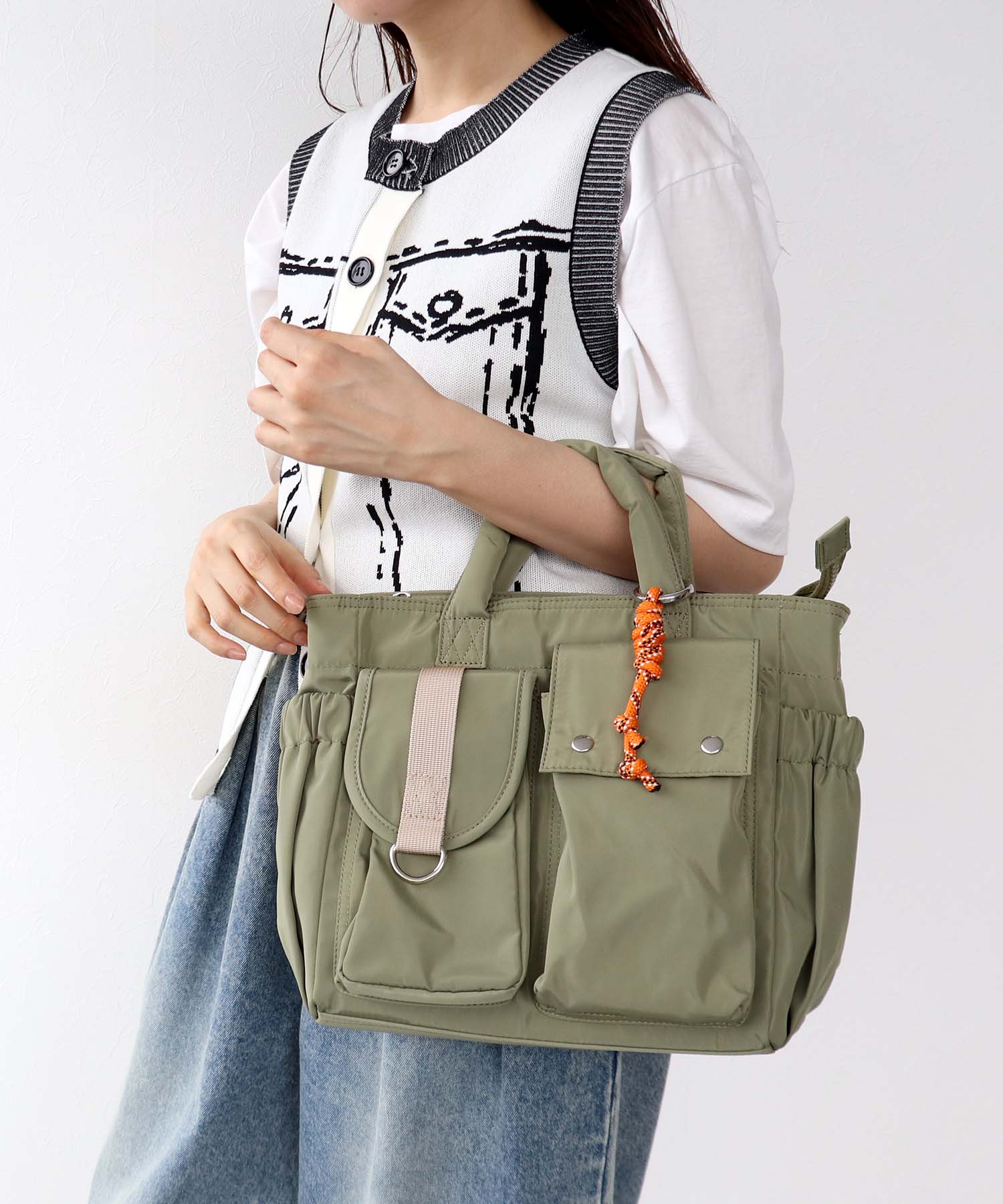 多収納２WAYトートバッグ