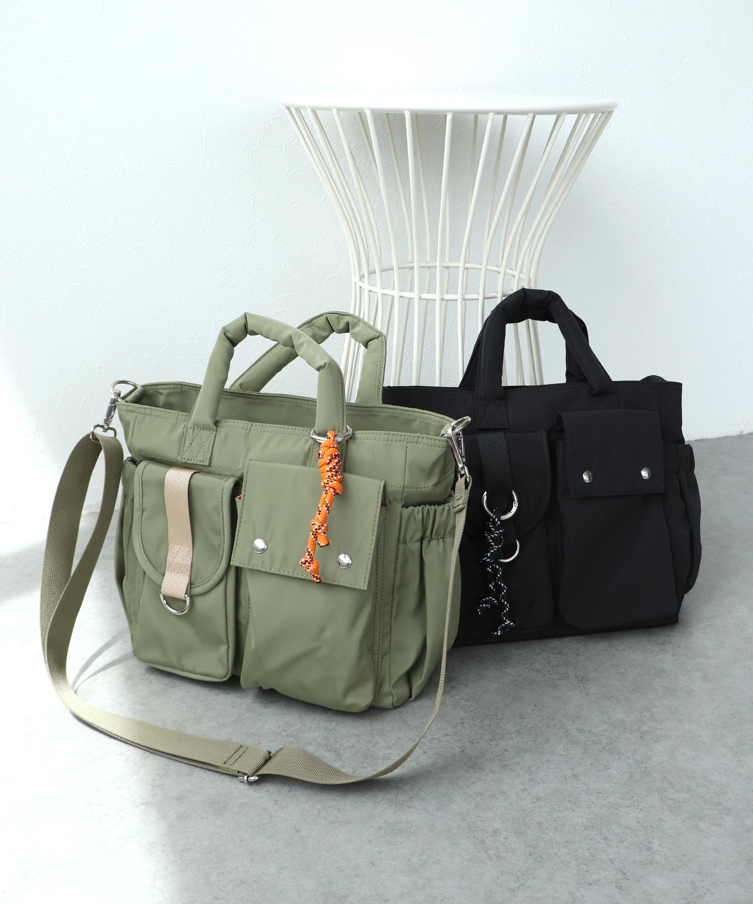 多収納２WAYトートバッグ