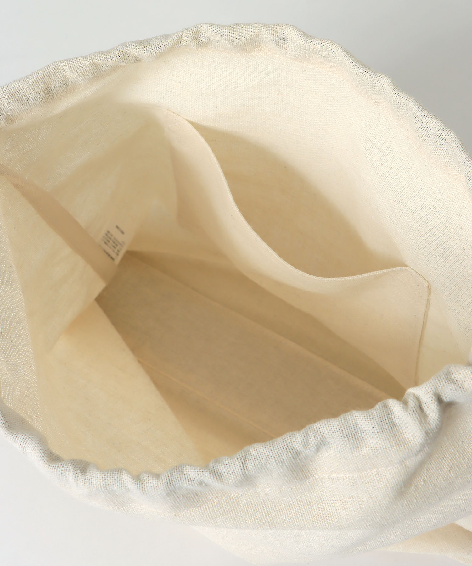 メタリックコードメッシュバッグ