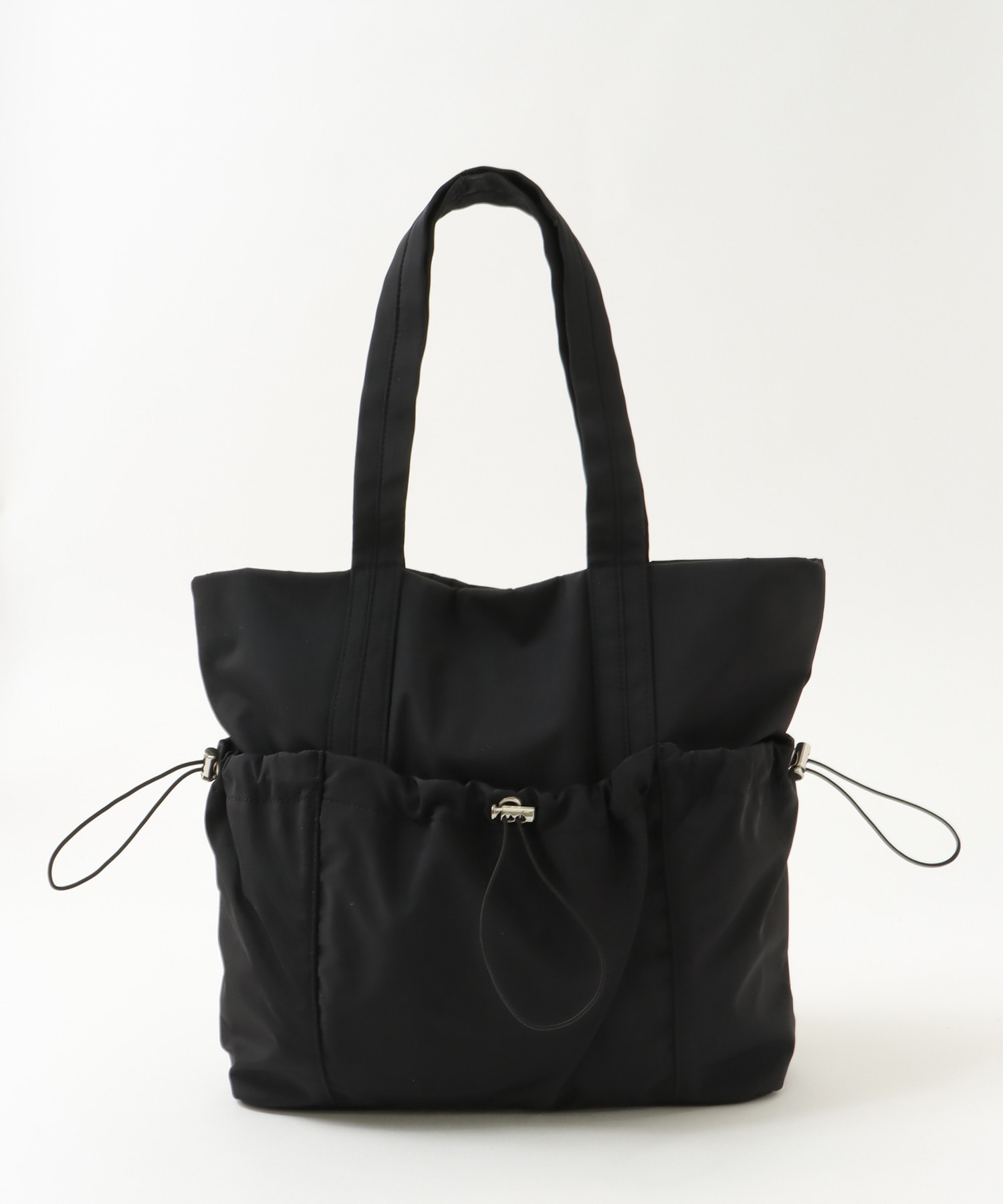 ギャザーポケットナイロントート