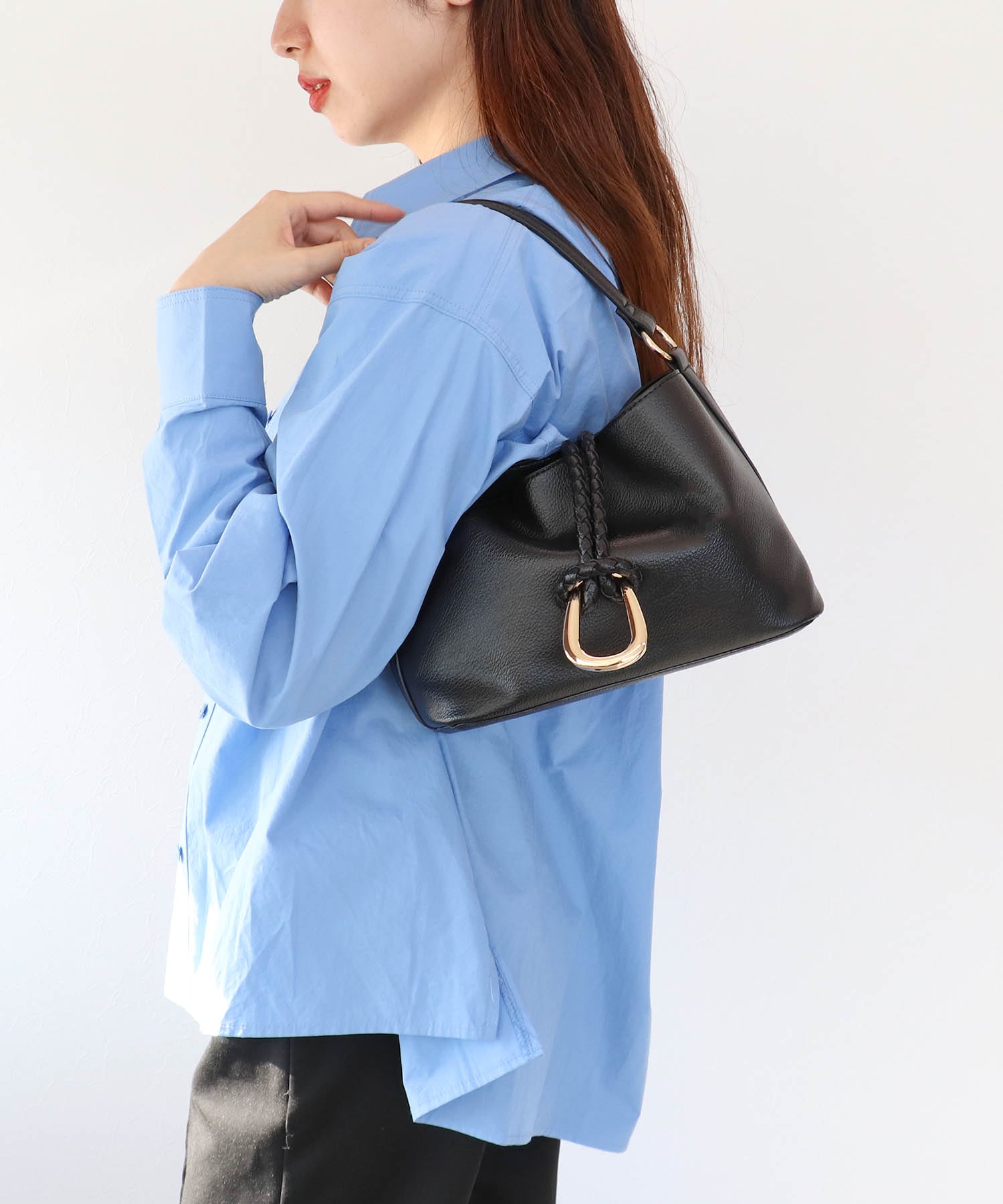 リングフラップ2WAYショルダーバッグ