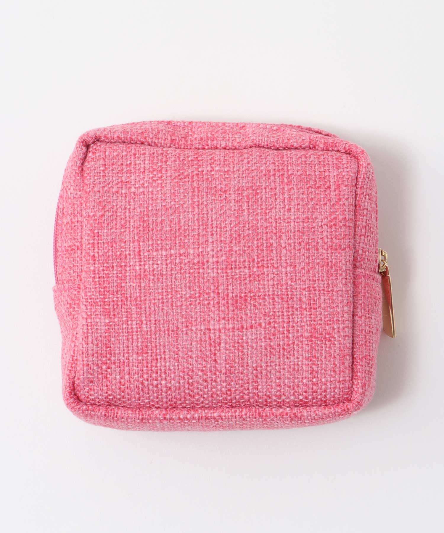 ポップコーン刺繍ポーチ