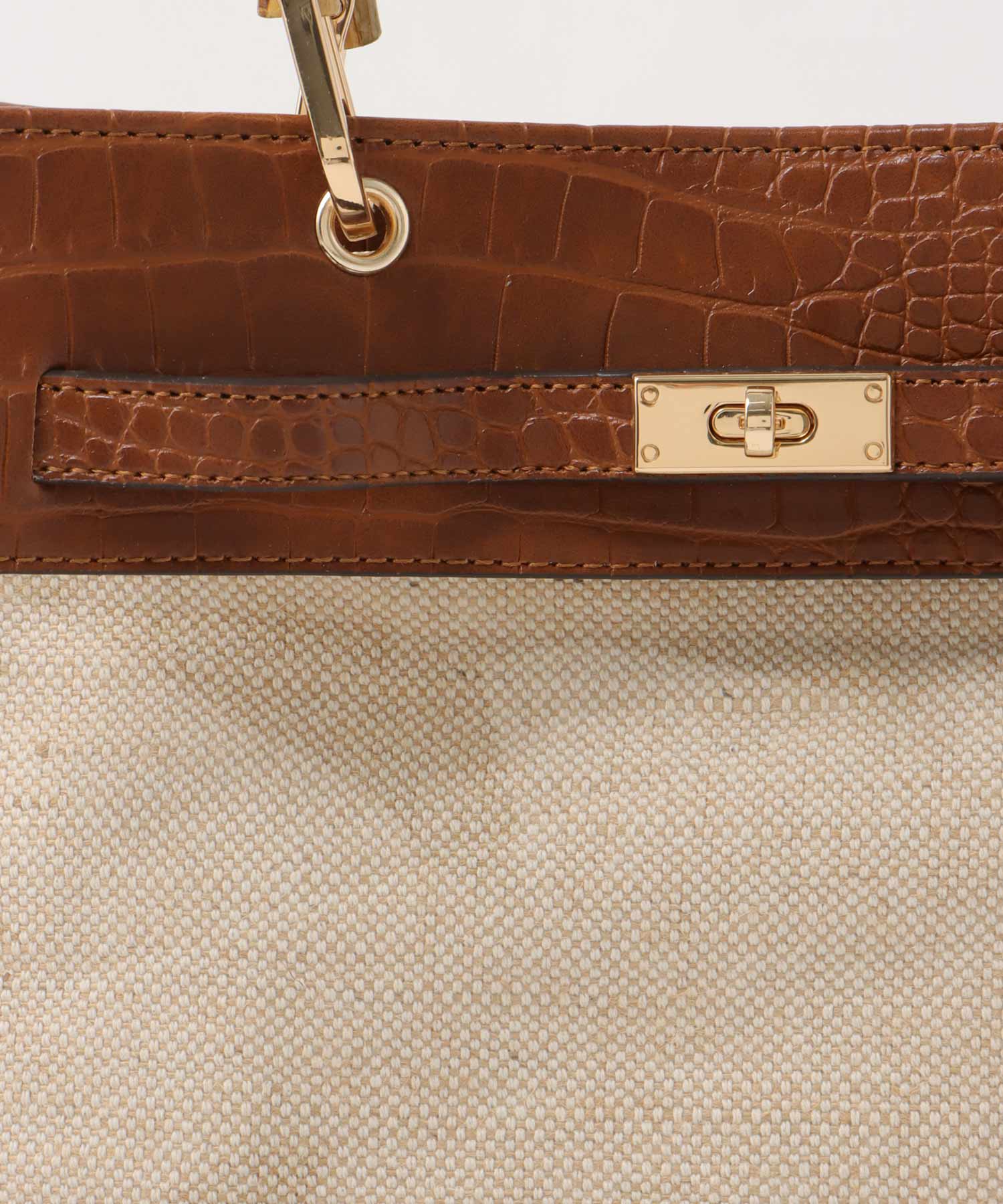 バンブーハンドル2Wayクリアバッグ