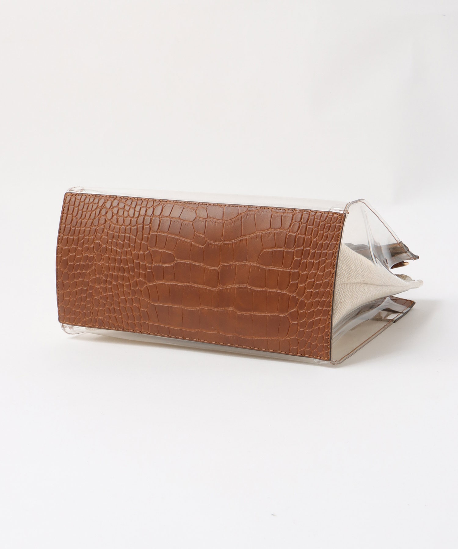 バンブーハンドル2Wayクリアバッグ