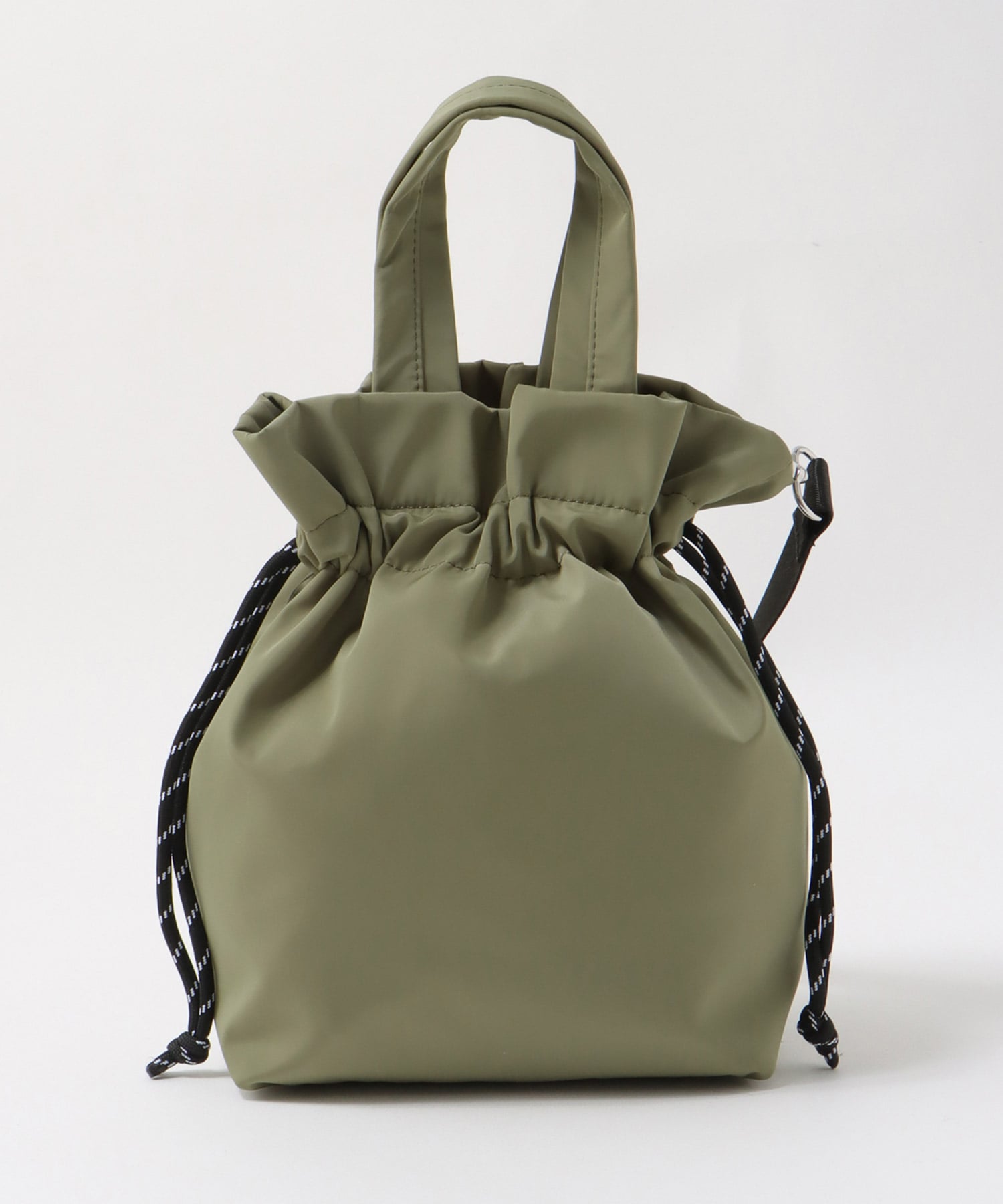 スタッズ巾着ショルダーバッグ