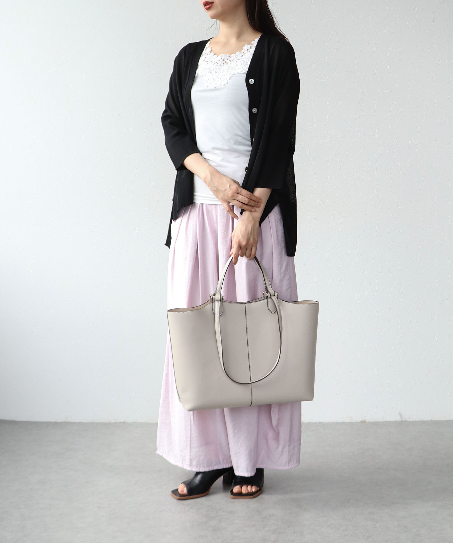 ダブルハンドルA4トートバッグ