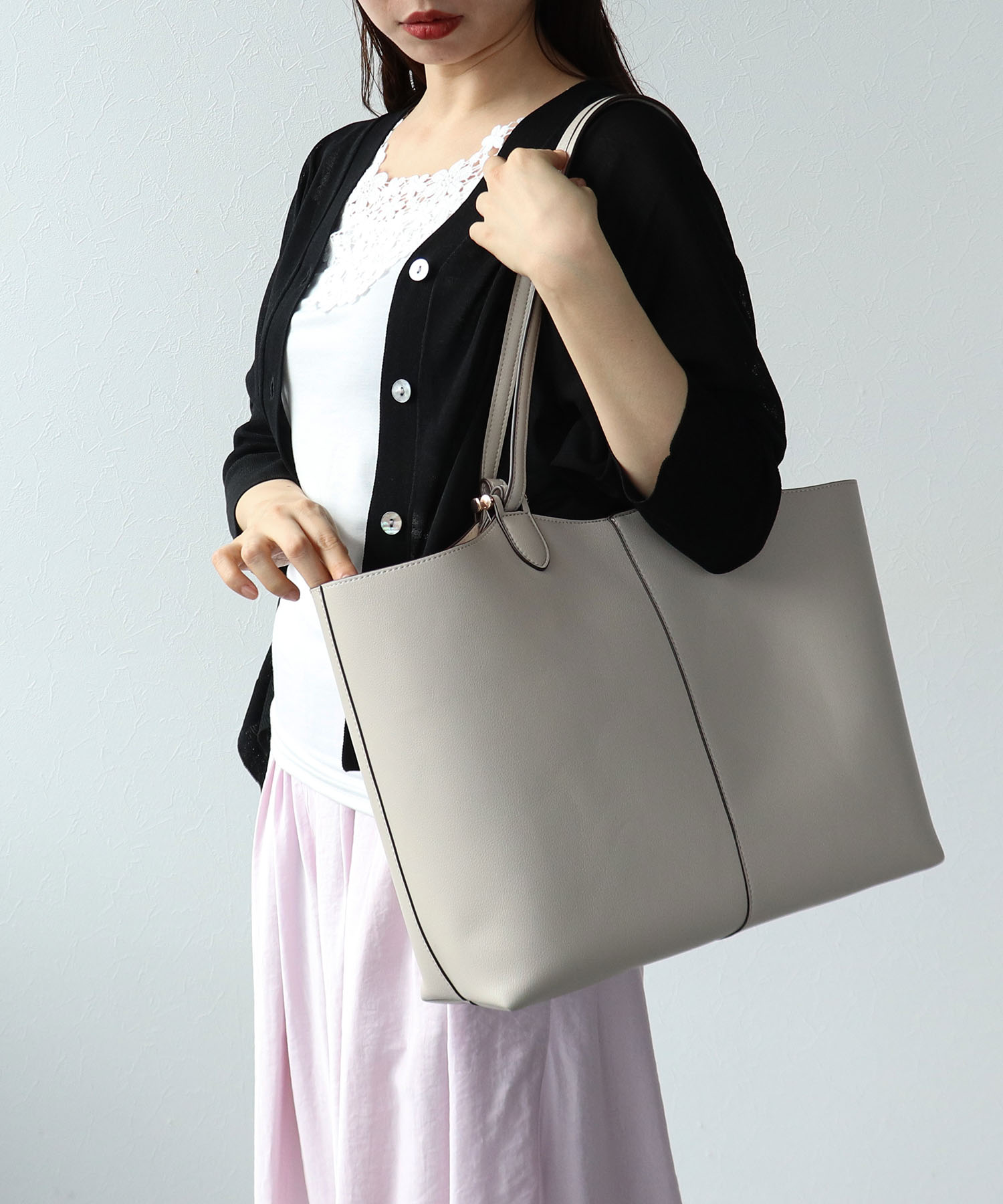 ダブルハンドルA4トートバッグ