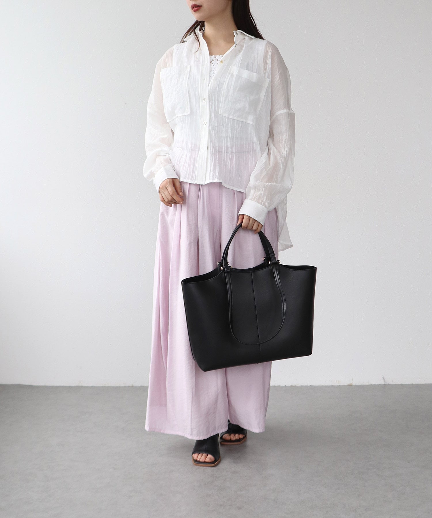 ダブルハンドルA4トートバッグ