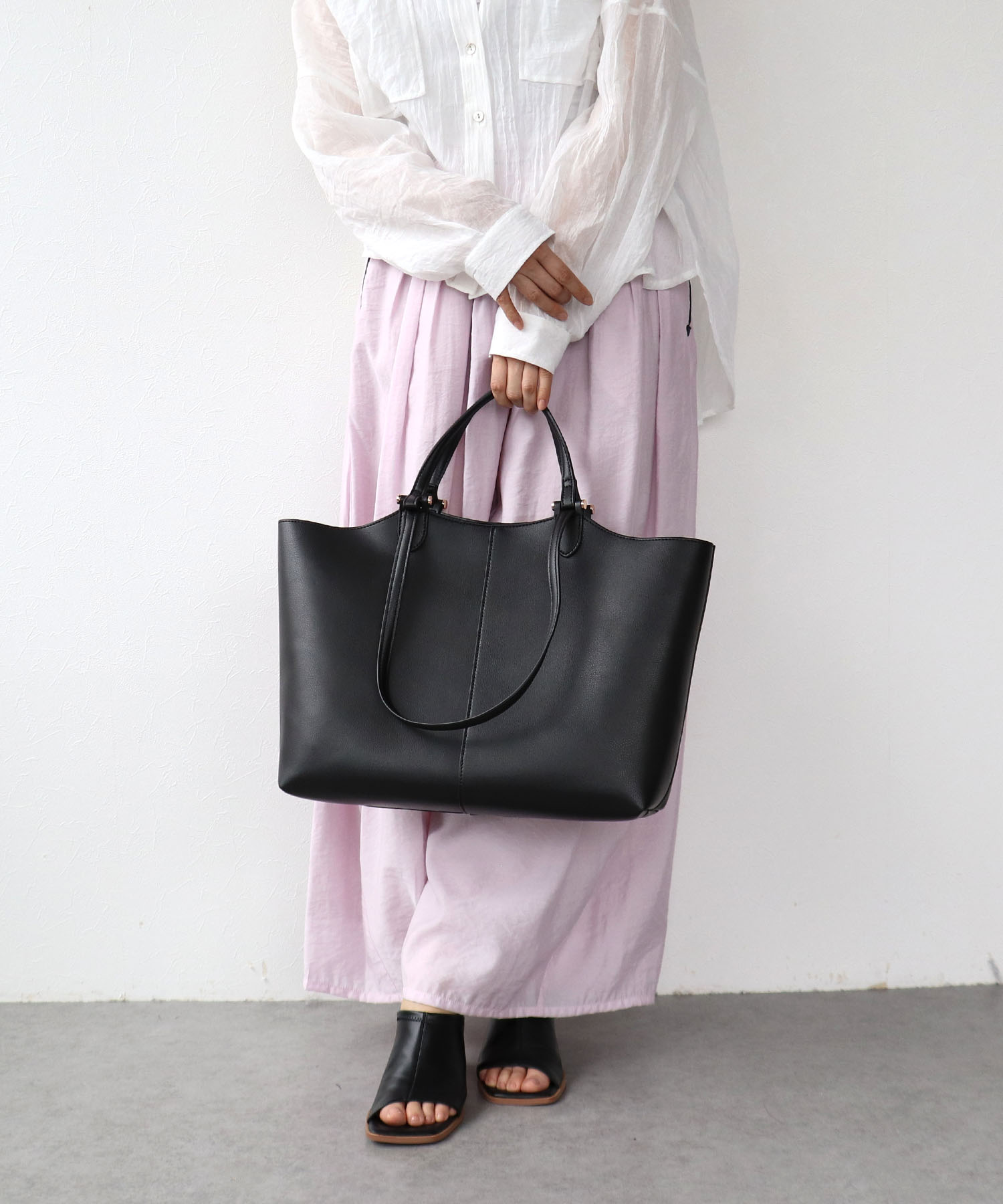 ダブルハンドルA4トートバッグ